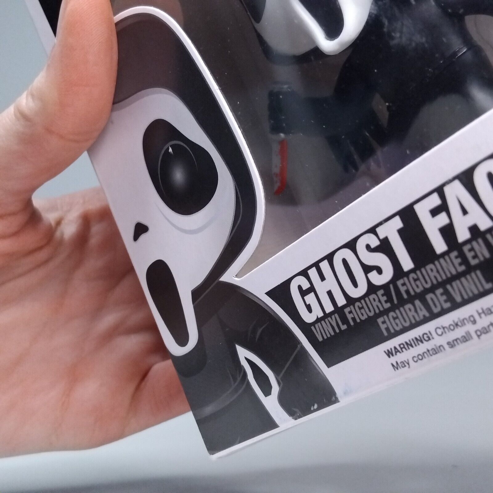 Funko Pop! Movies Horror Scream Ghost Face Signed & Quoted Neve Campbell COA #51