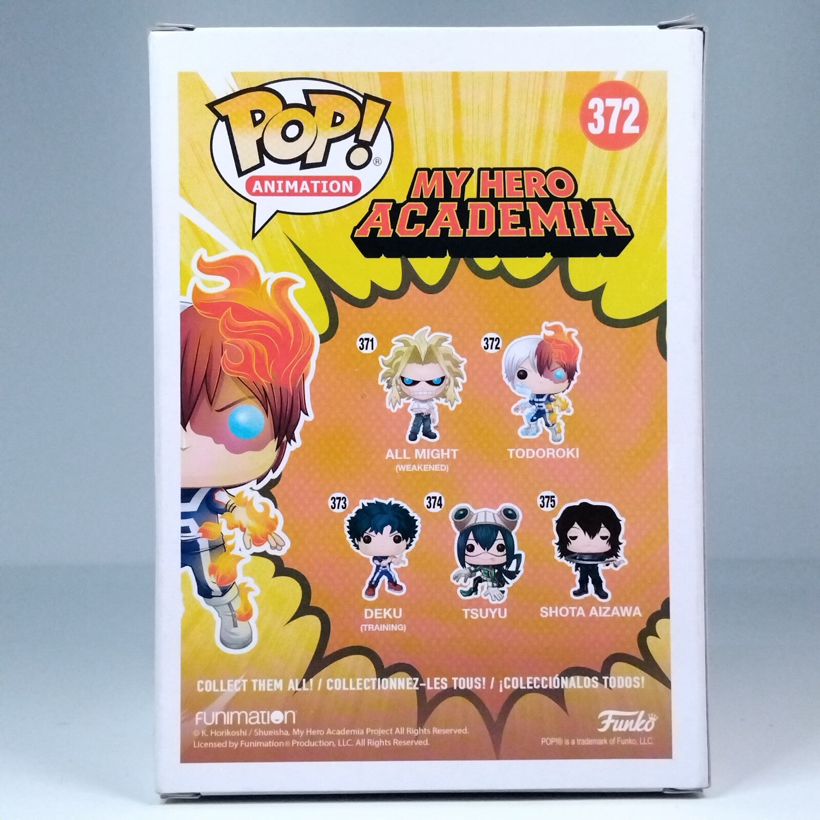 Funko Pop! Anime MHA My Hero Academia Todoroki Glows #372