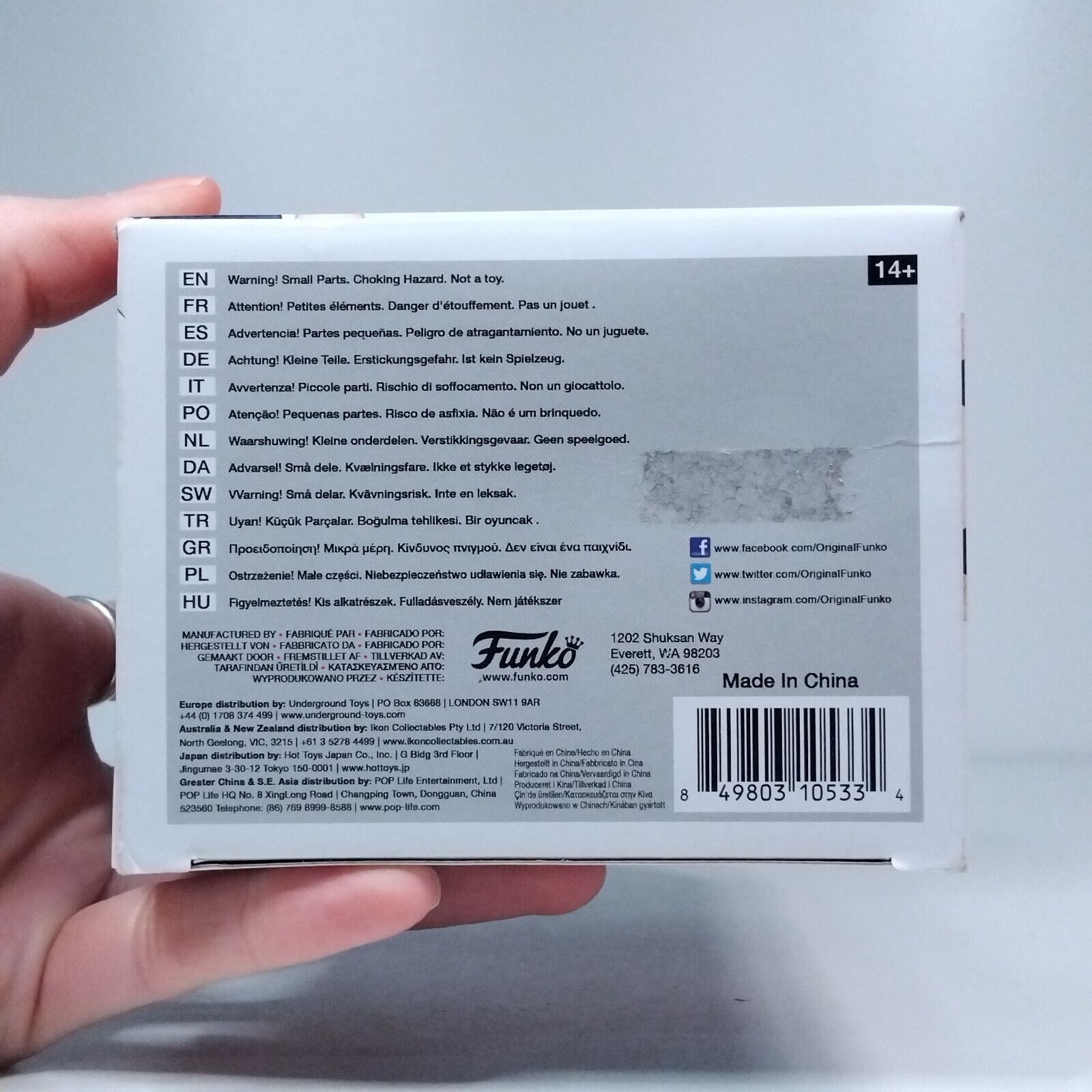 Funko Pop! The Vote Road to the Whitehouse Donald Trump #02 BOX & WINDOW DAMAGE