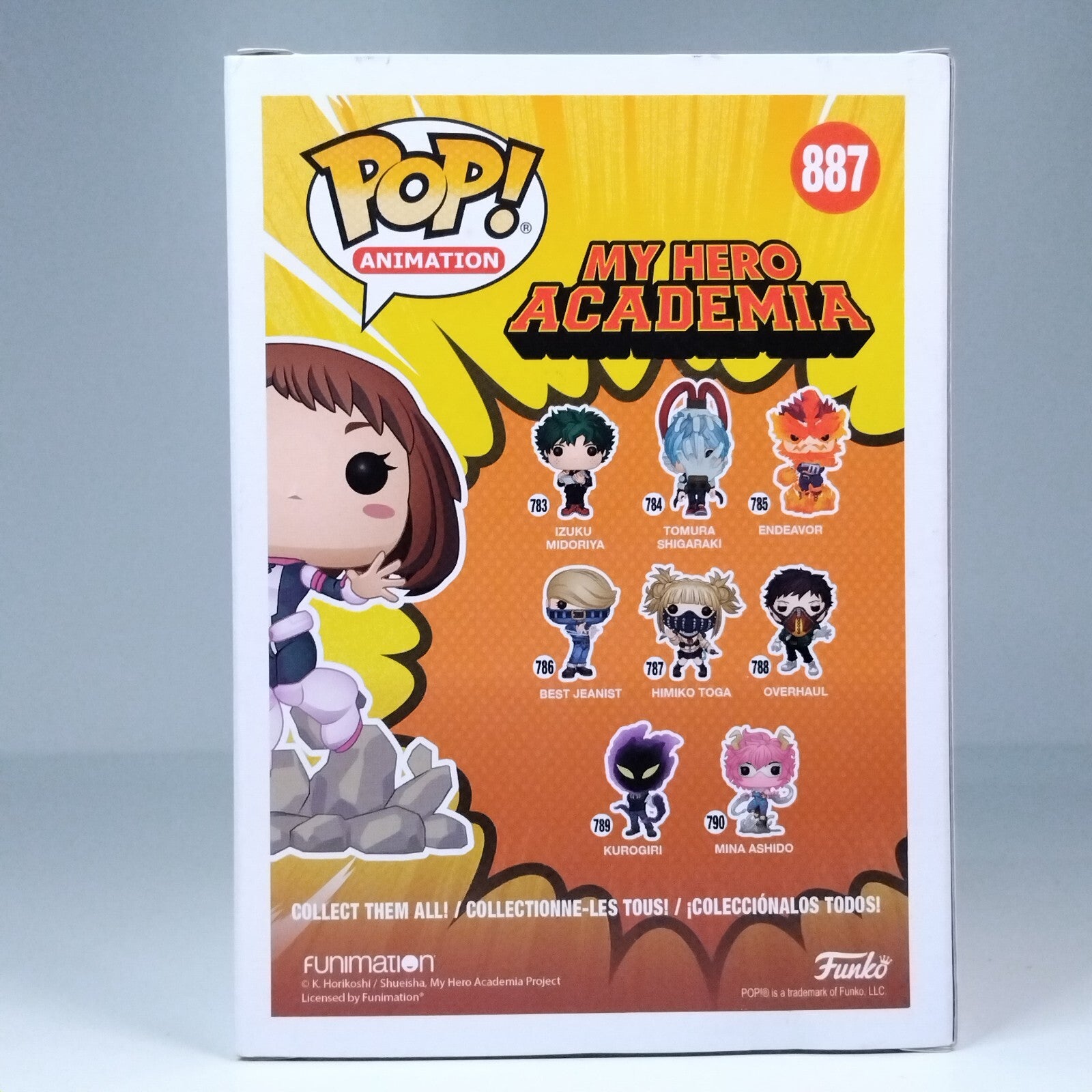 Funko Pop! Anime MHA My Hero Academia Ochaco Uraraka Funimation Chase #887
