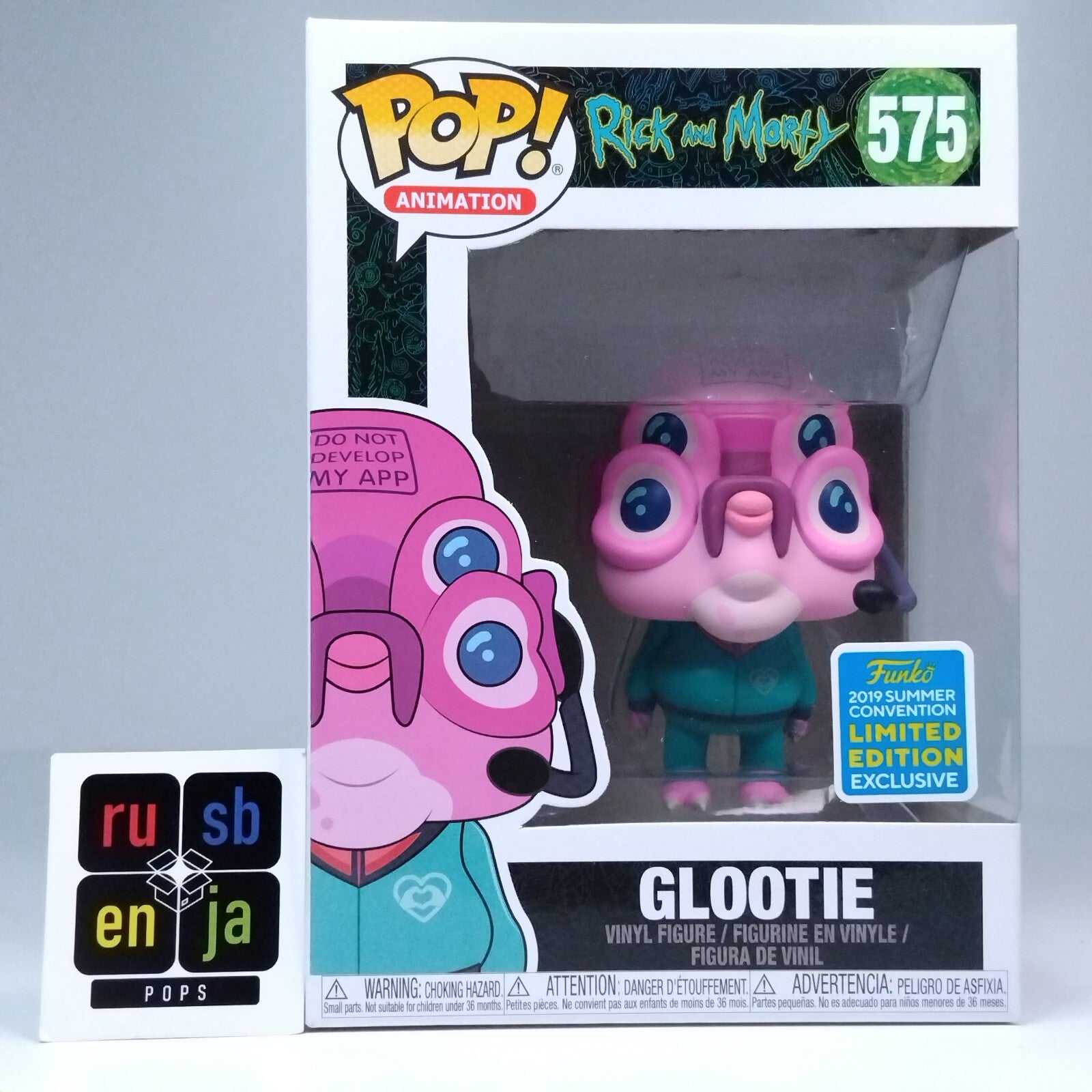 Funko Pop! Animation Rick and Morty - Glootie Limited Edition #575