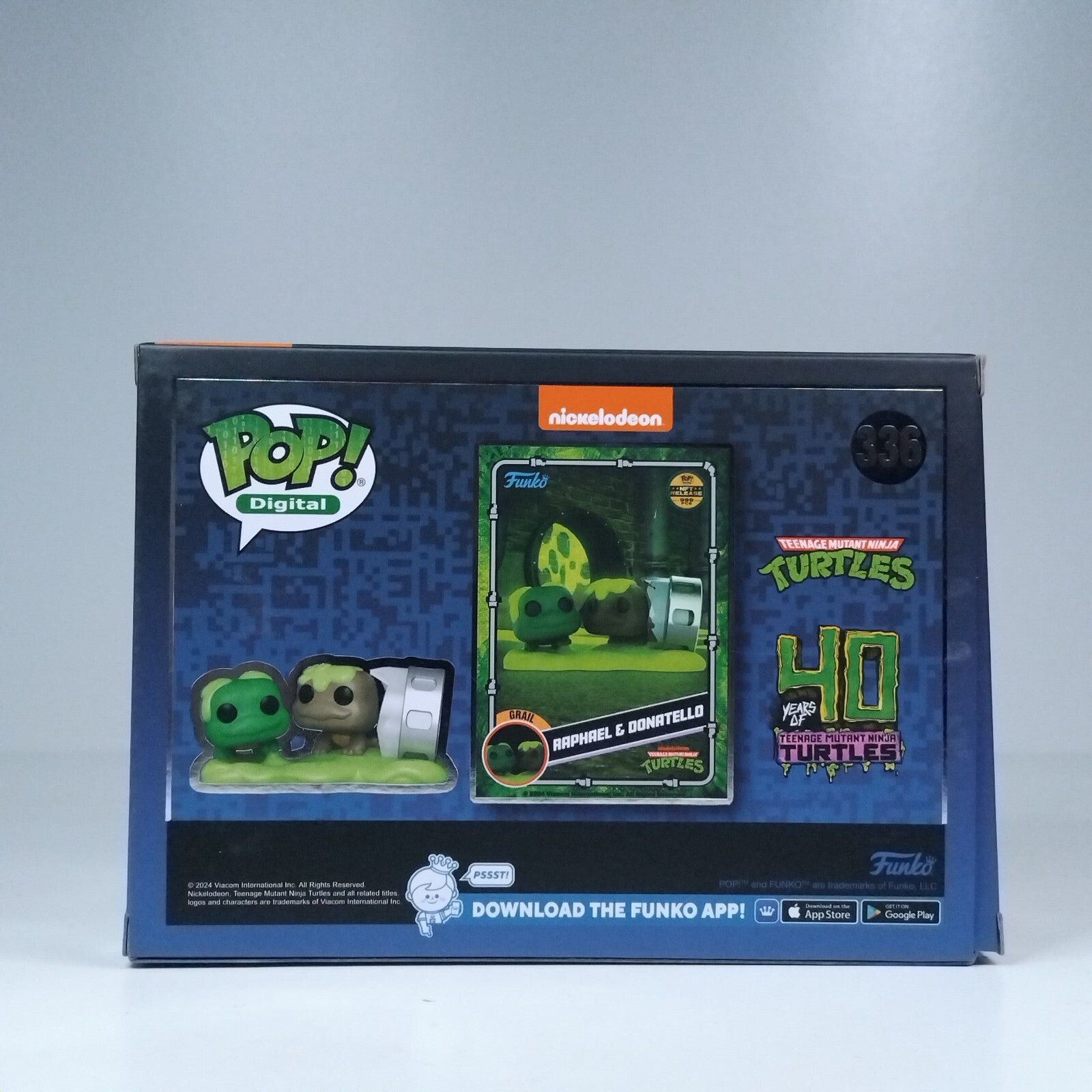 Funko Pop! Digital Teenage Mutant Ninja Turtles Raphael & Donatello 999 Pcs #336