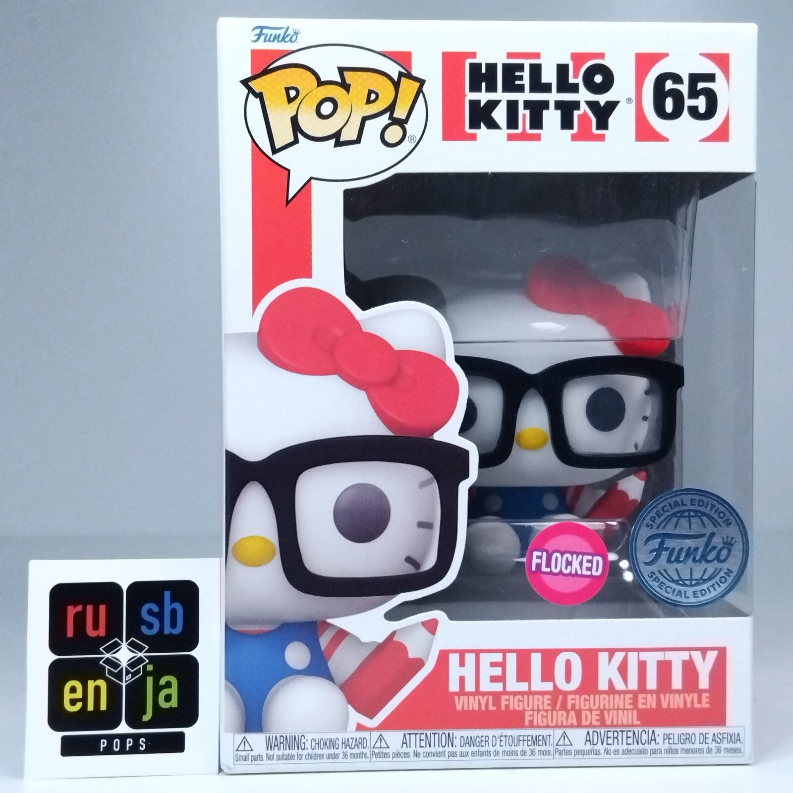 Funko Pop! Ad Icons Hello Kitty Flocked Special Edition #65