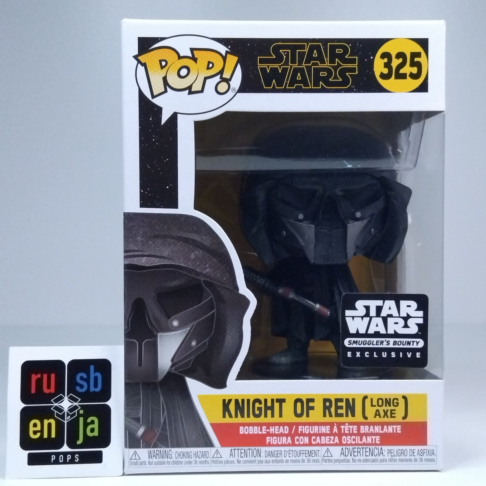 Funko Pop! Star Wars - Knight of Ren Long Axe Smuggler's Bounty Exclusive #325