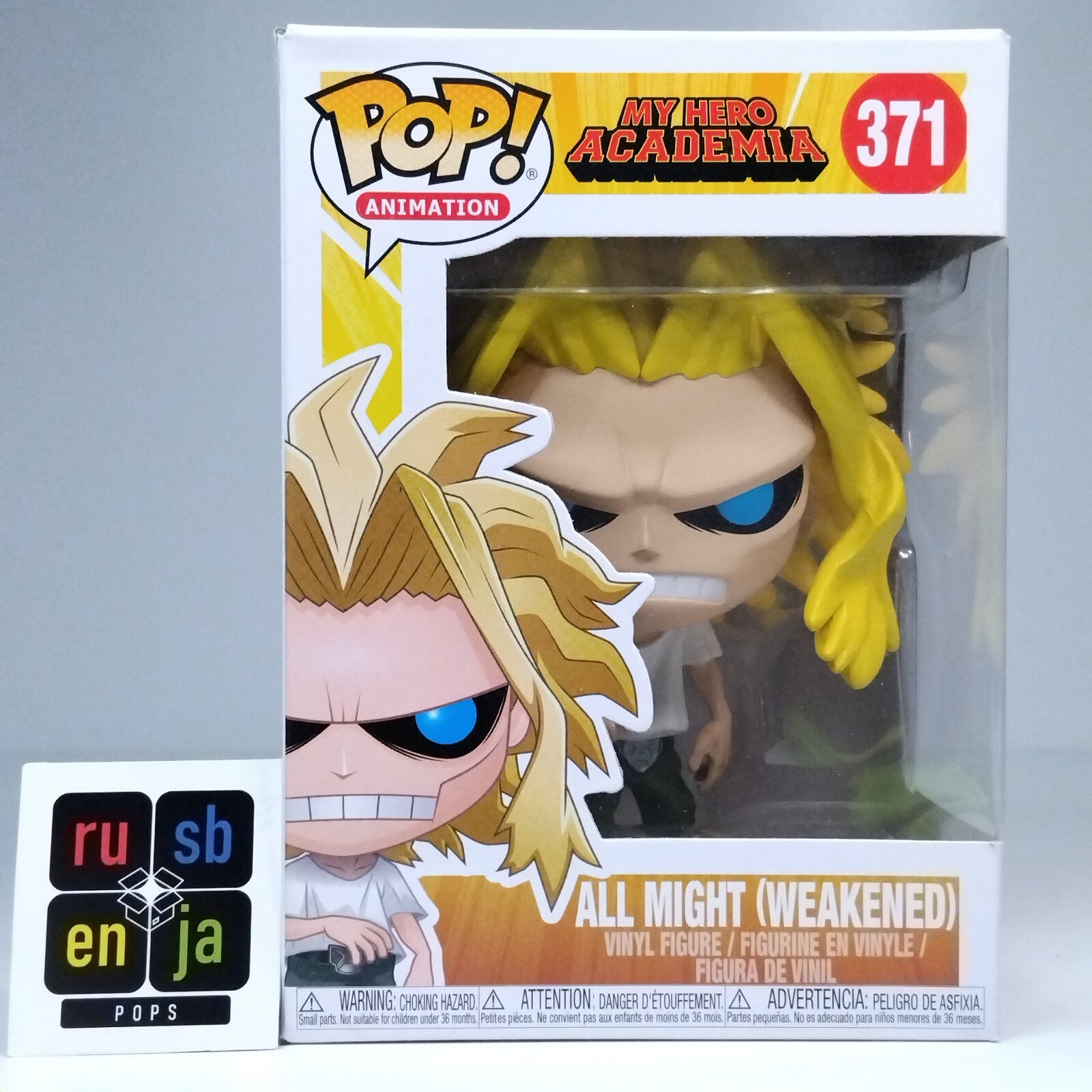 Funko Pop! Anime MHA My Hero Academia All Might Weakened #371