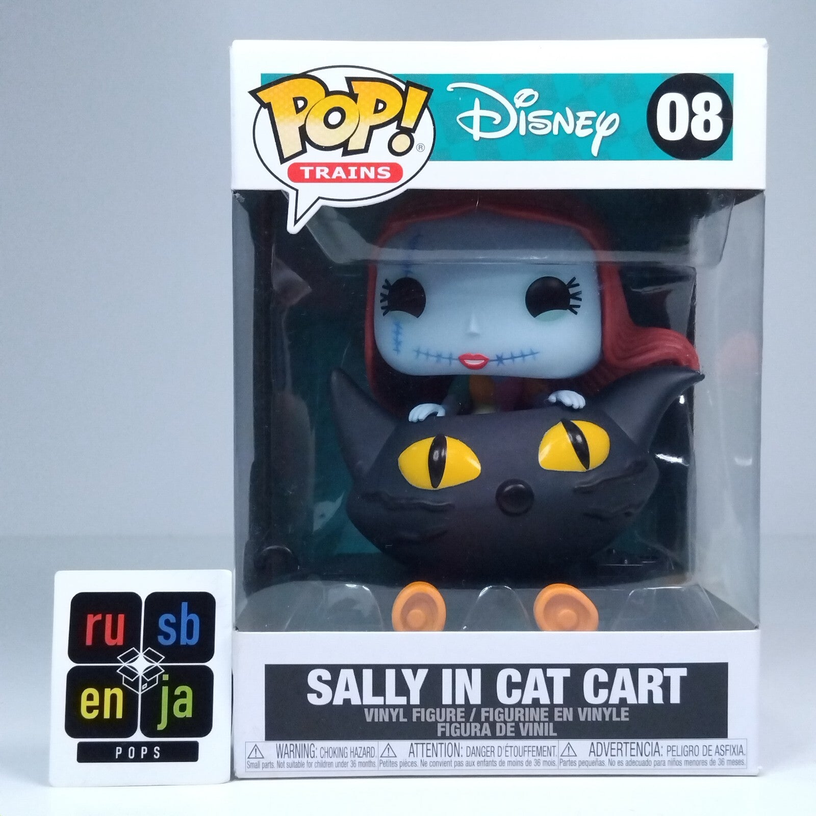 Funko Pop! Disney Nightmare Before Christmas Trains Sally in Cat Cart #08