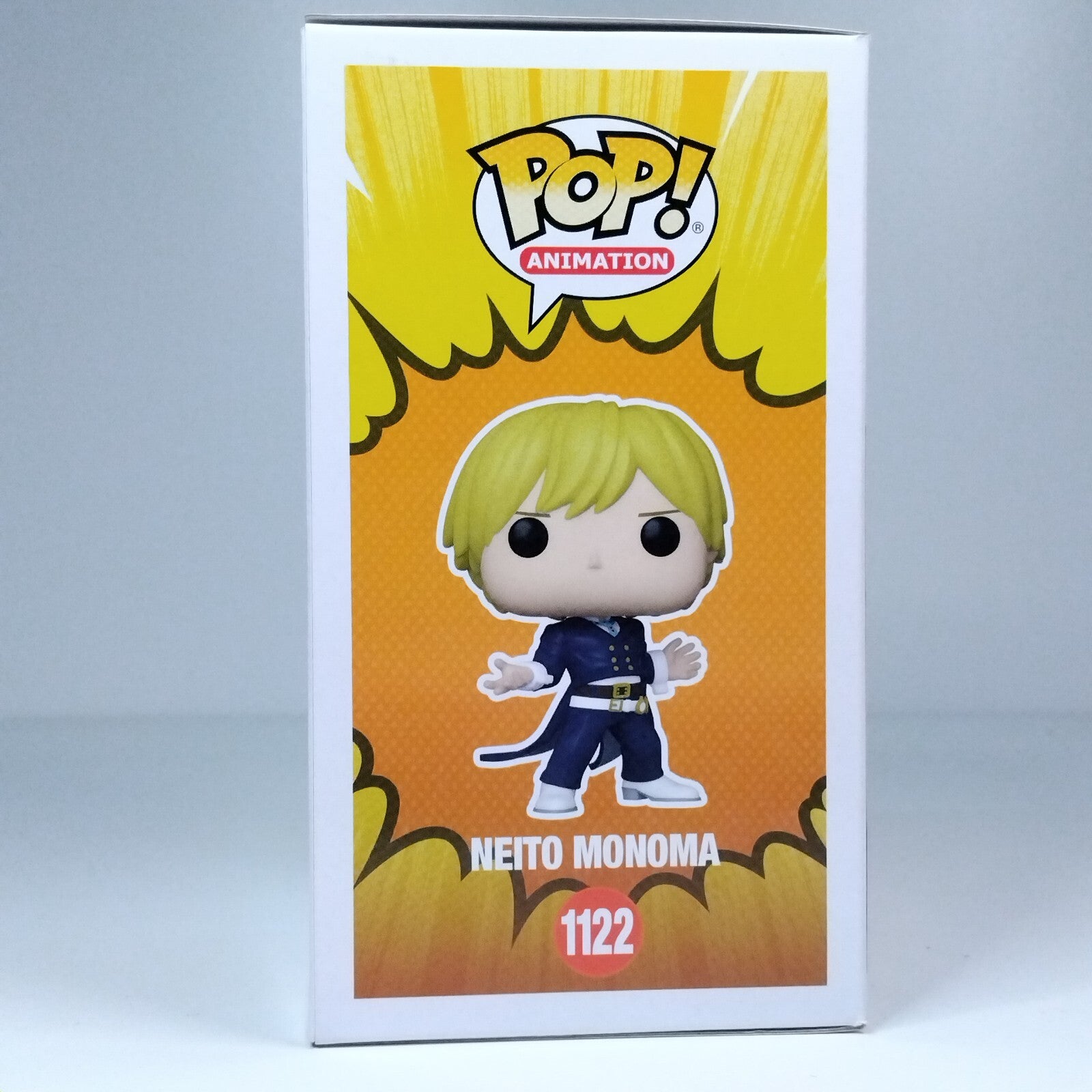Funko Pop! Anime MHA My Hero Academia Neito Monoma Signed Austin Tindle #1122