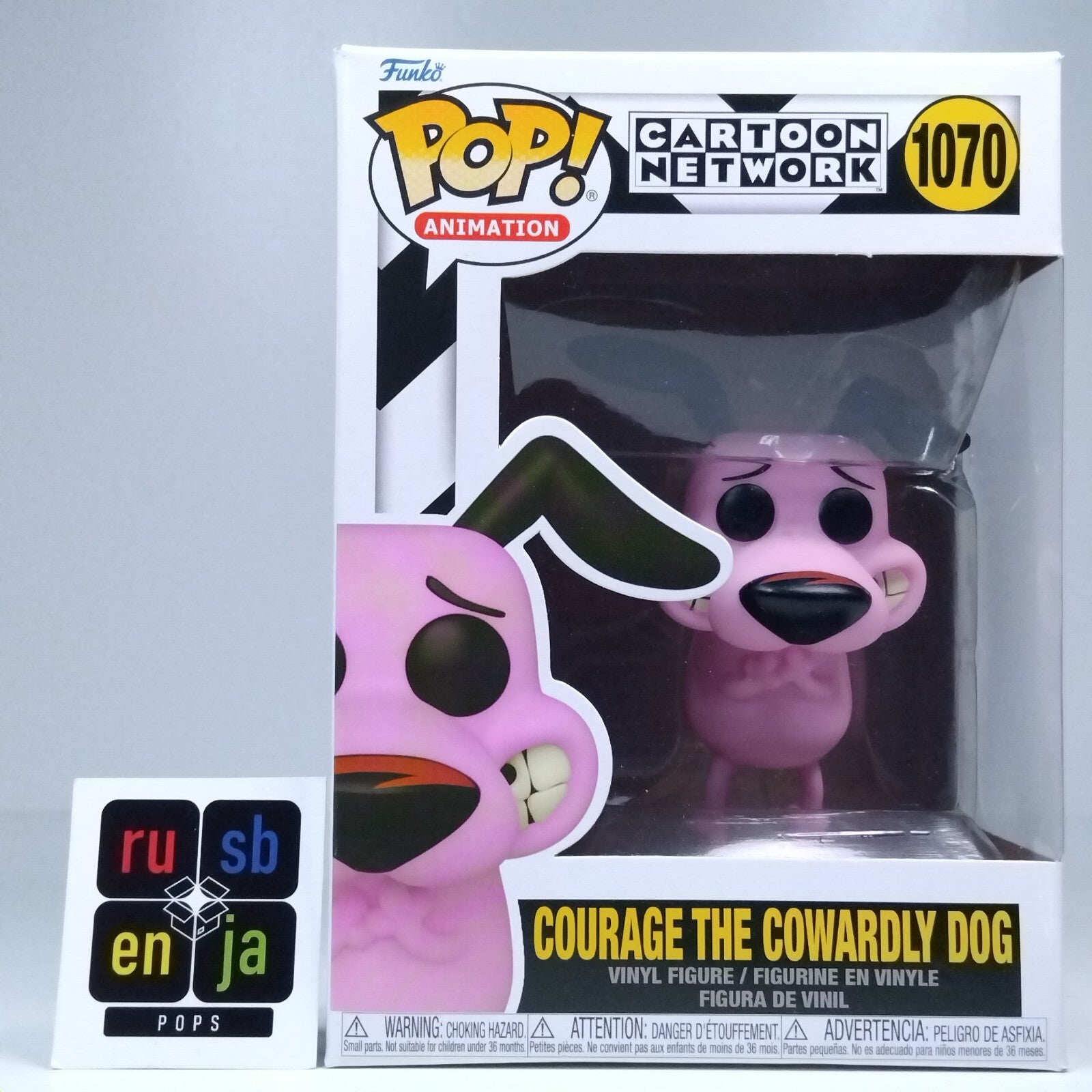 Funko Pop! Animation Cartoon Network Courage The Cowardly Dog #1070