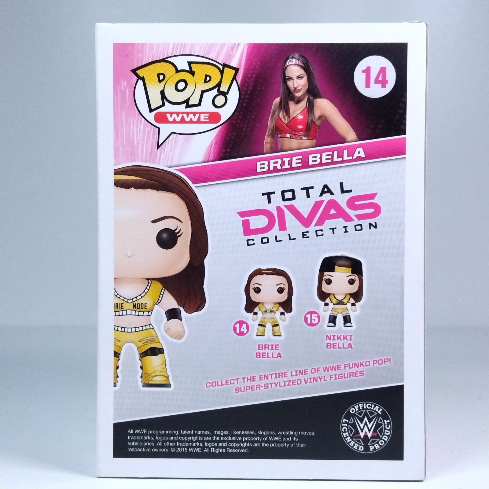 Funko Pop! WWE Total Divas - Brie Bella Signed COA #14 WS