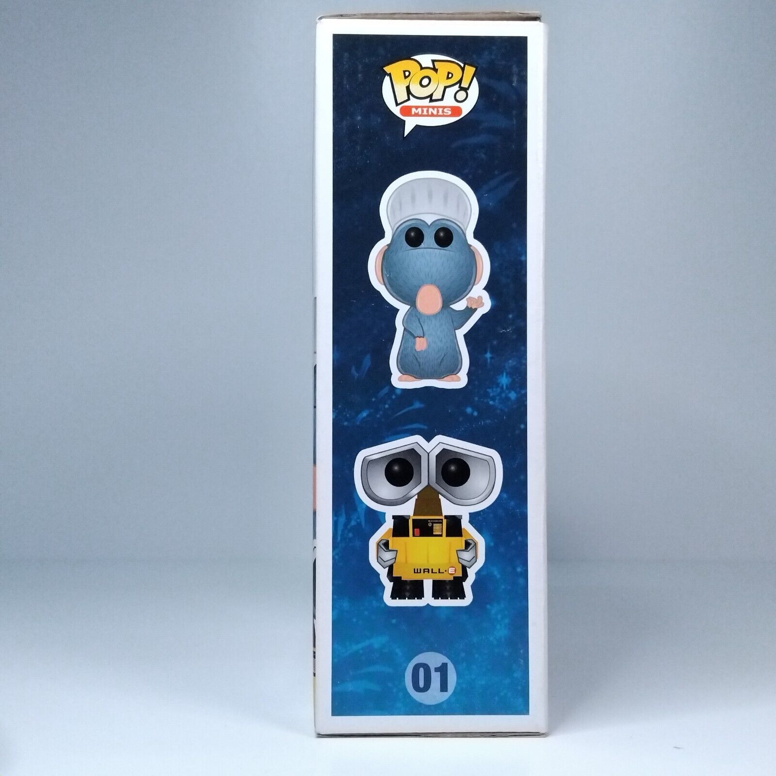 Funko Pop! Disney Pixar Collection Minis Remy Walle Buzz Lightyear Carl #01