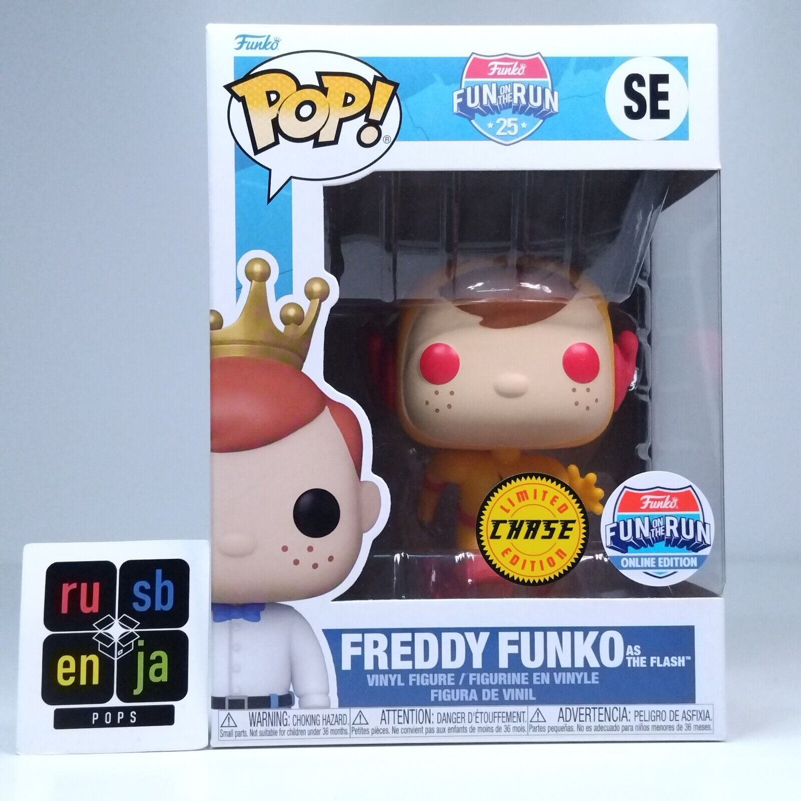 Funko Pop! DC Heroes Freddy as The Flash Chase Edition Fun on the Run #SE