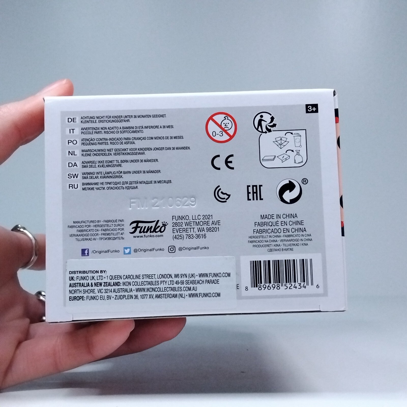 Funko Pop! DC Heroes Wonder Woman Wondergirl Signed Conor Leslie COA #378