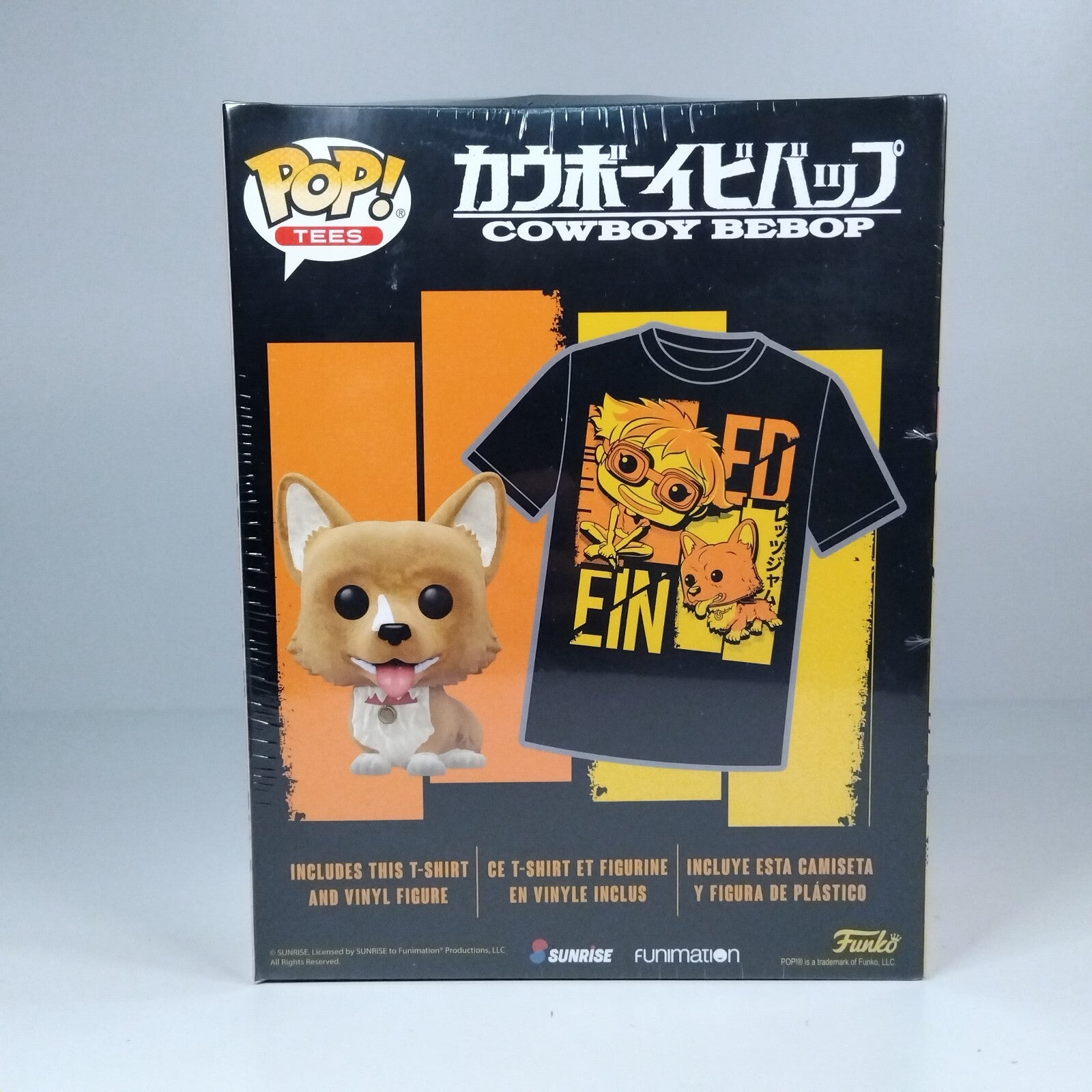 Funko Pop! Anime Cowboy Bebop XL T-Shirt Flocked Ein #84