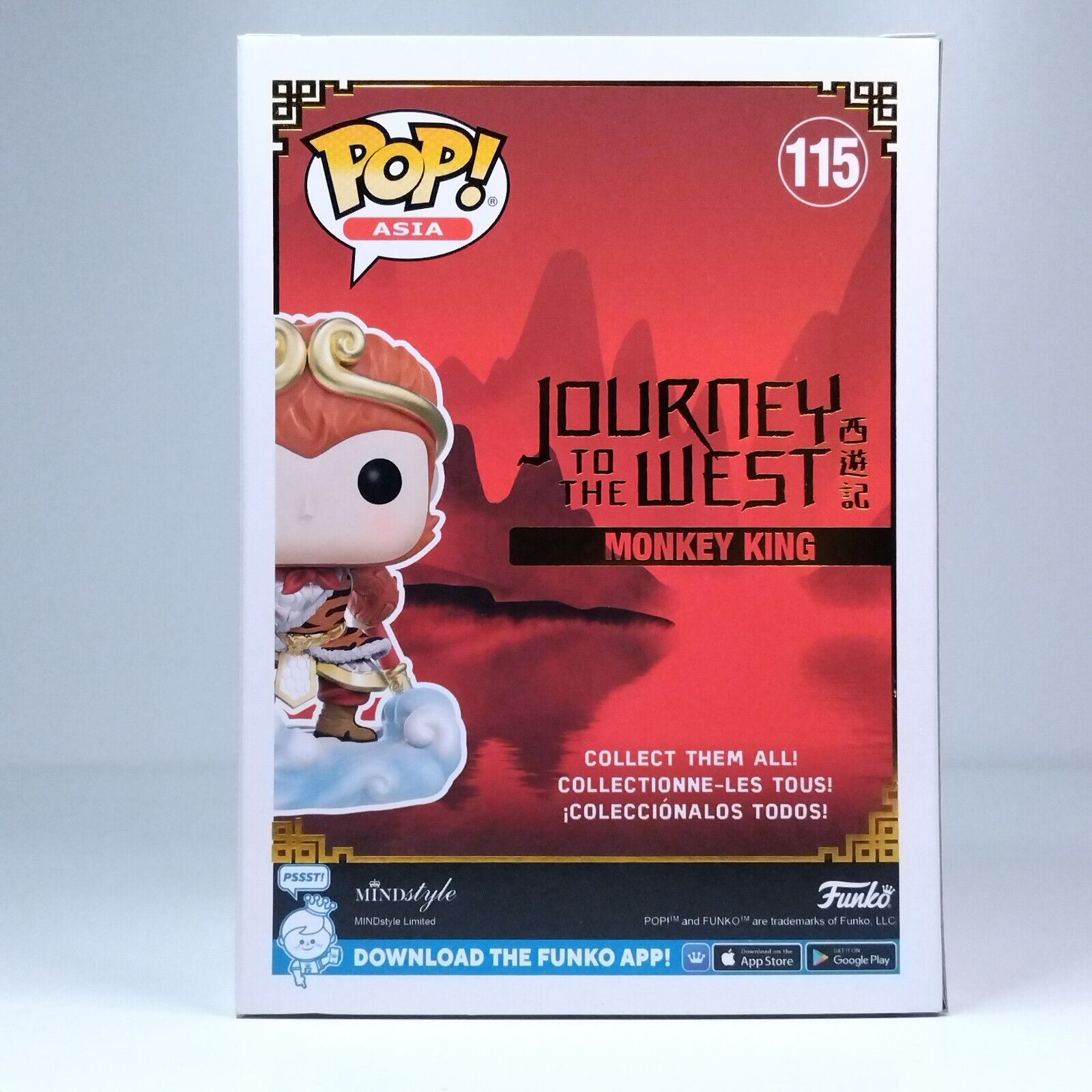Funko Pop! ASIA Journey to The West Monkey King Metallic 1,000 Pcs Limited #115