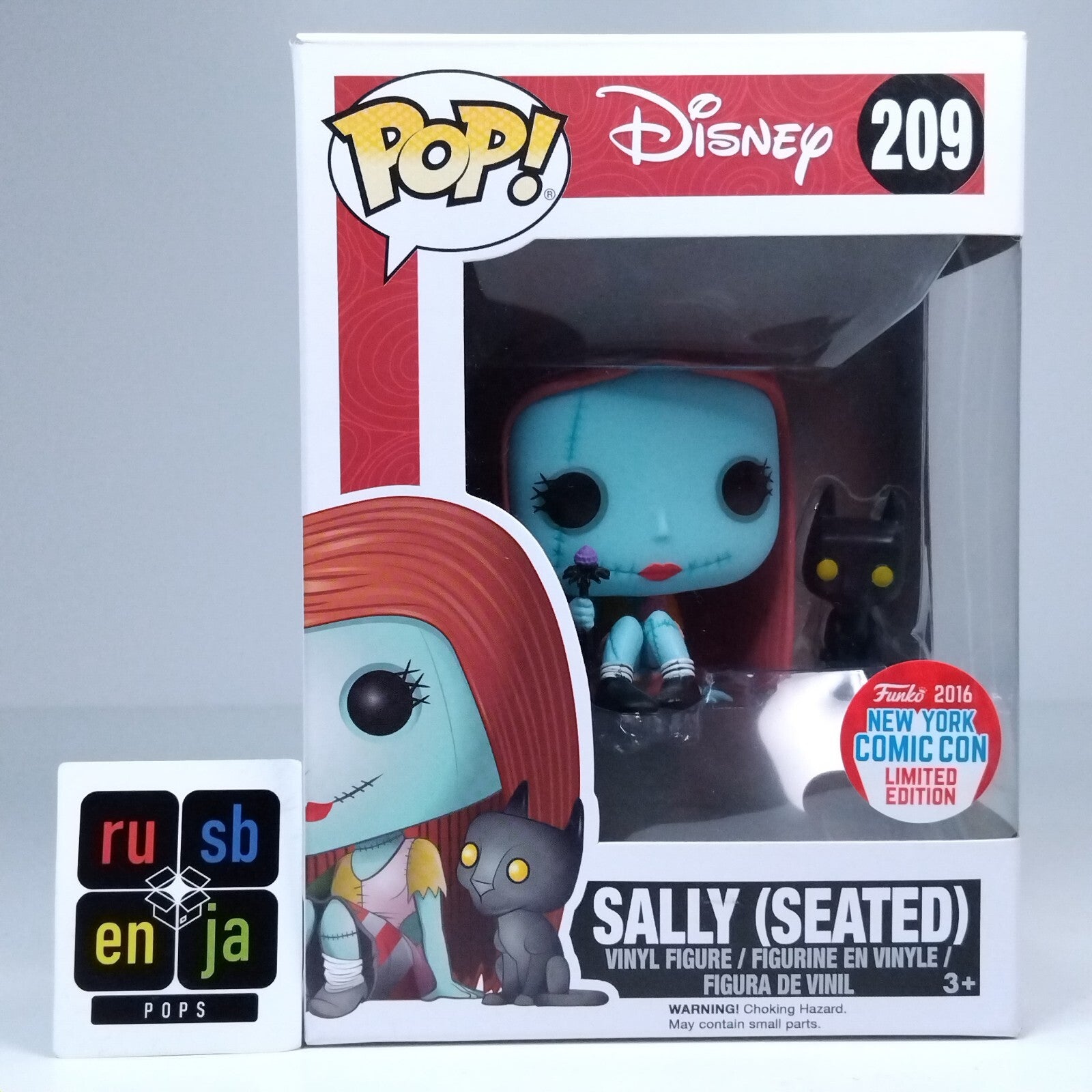 Funko Pop! Disney Nightmare Before Christmas Sally Seated NYCC Limited #209