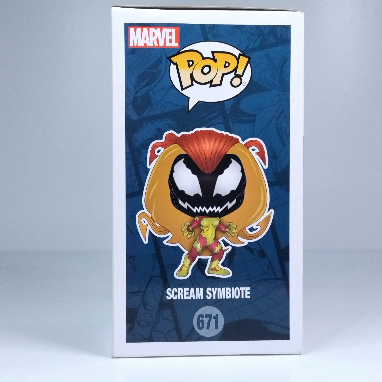 Funko Pop! Marvel Spider-Man - Scream Symbiote Special Edition #671