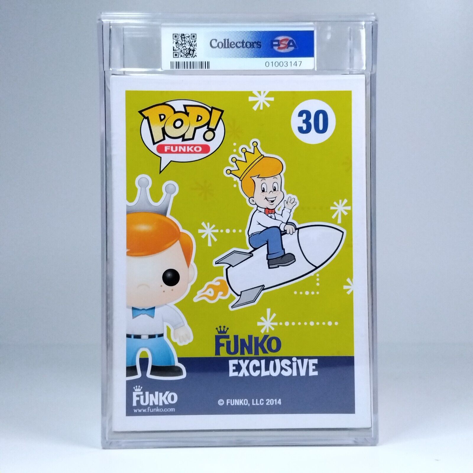 Funko Pop! Movies Back to the Future Freddy Funko as Doc SDCC 96 Pcs PSA 8.5 #30