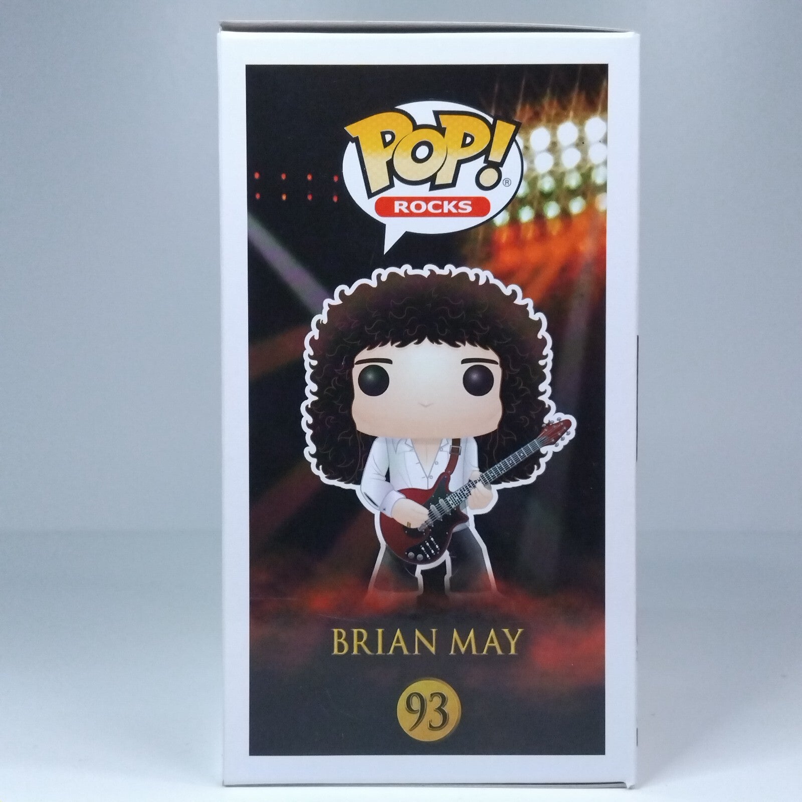 Funko Pop! Rocks Music Queen Brian May Signed Gwilym Lee COA #93 WS