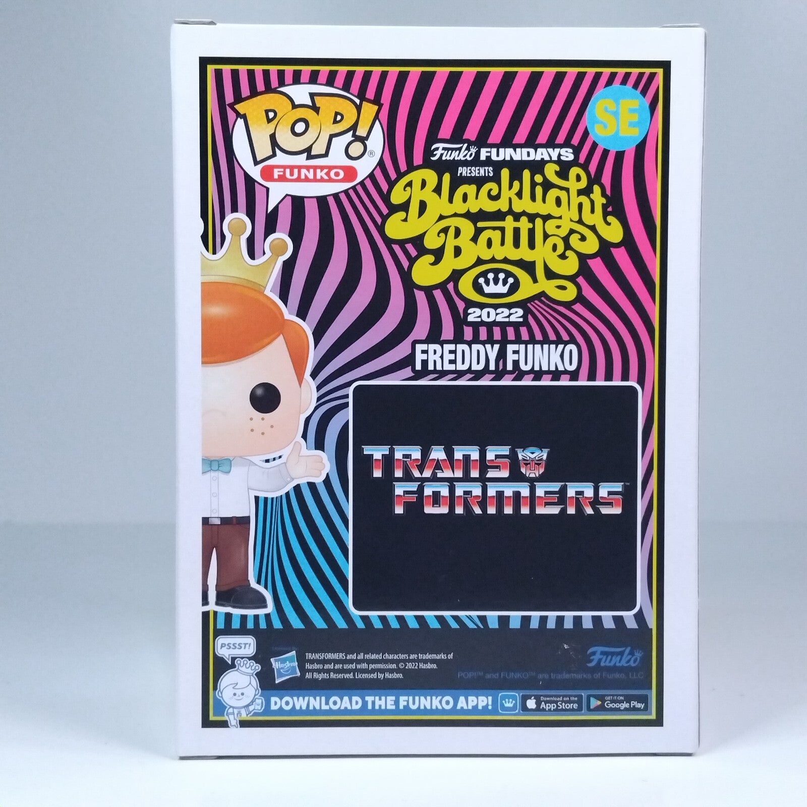 Funko Pop! Retro Transformers Freddy Funko as Optimus Prime Metallic 500 Pcs #SE