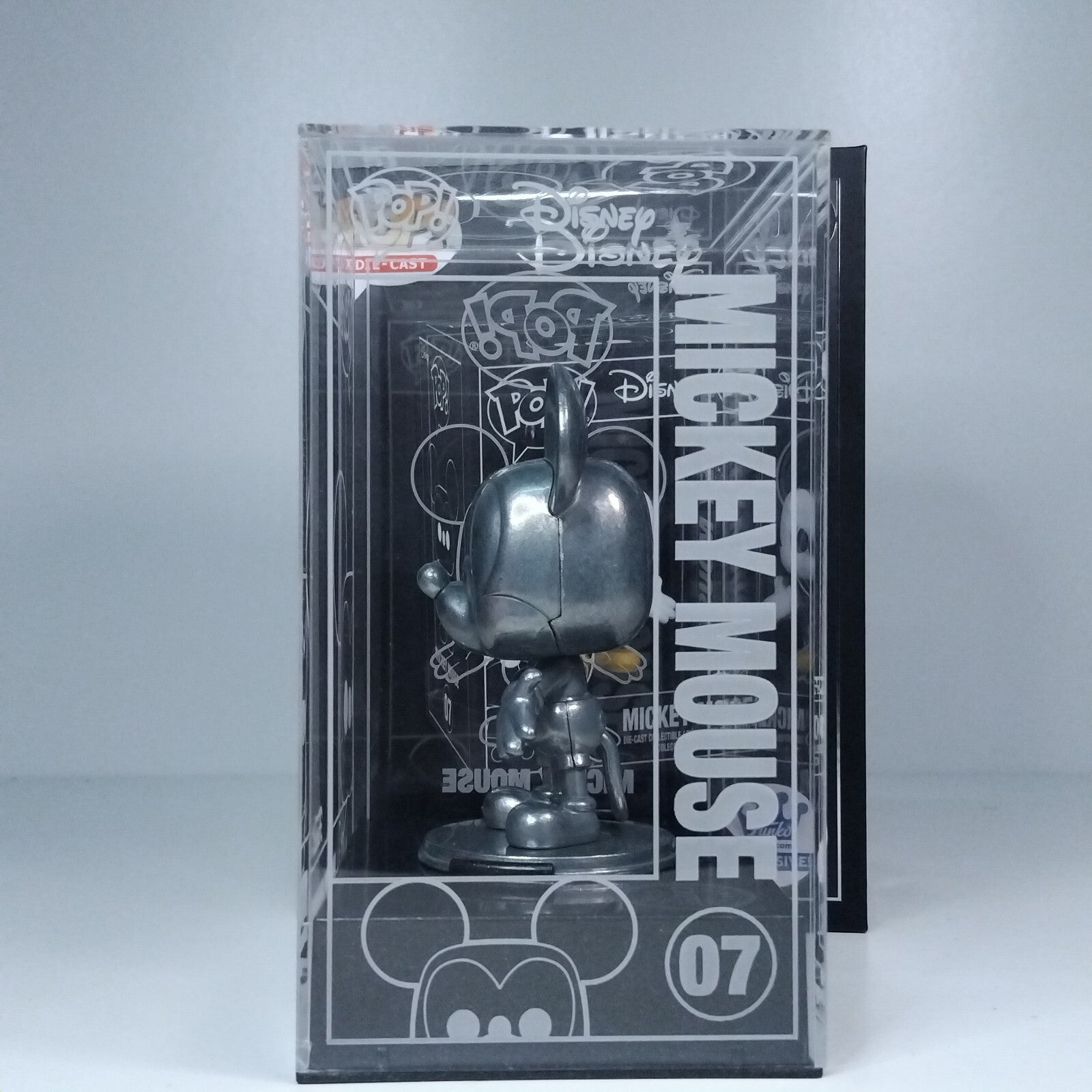Funko Pop! Disney Diecast Mickey Mouse Silver Chase Edition #07