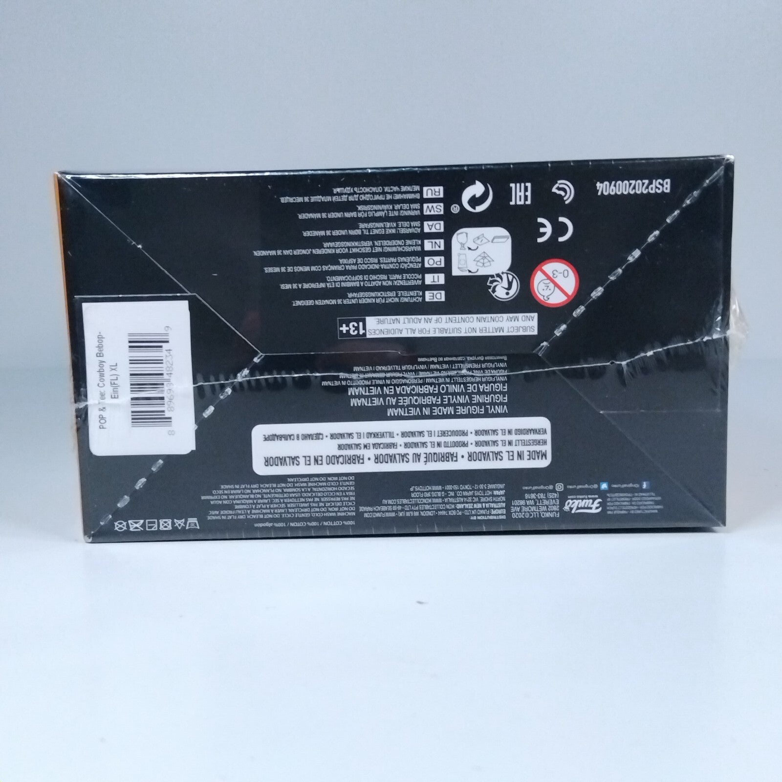 Funko Pop! Anime Cowboy Bebop XL T-Shirt Flocked Ein #84