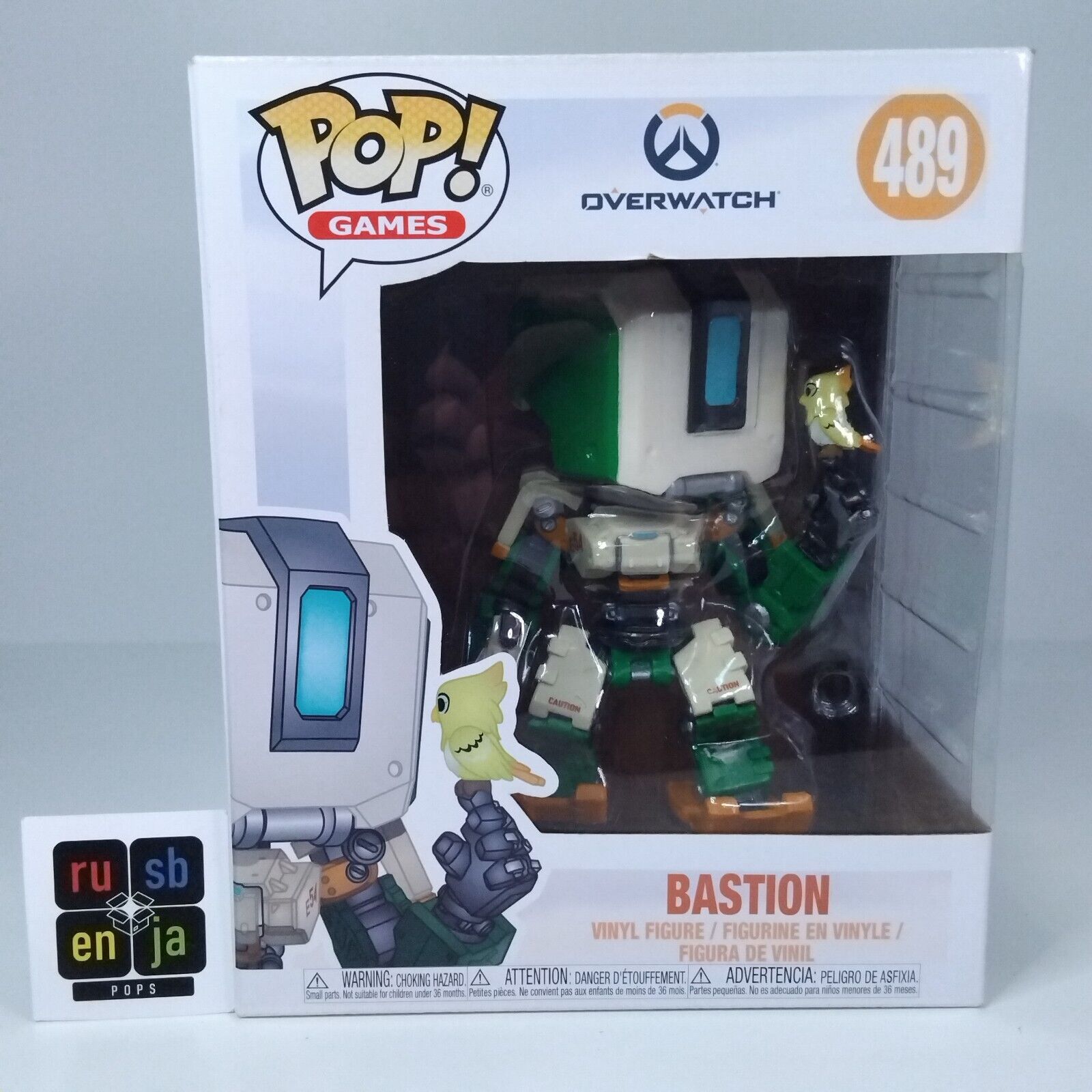 Funko Pop! Games Overwatch Bastion 6" Inch #489