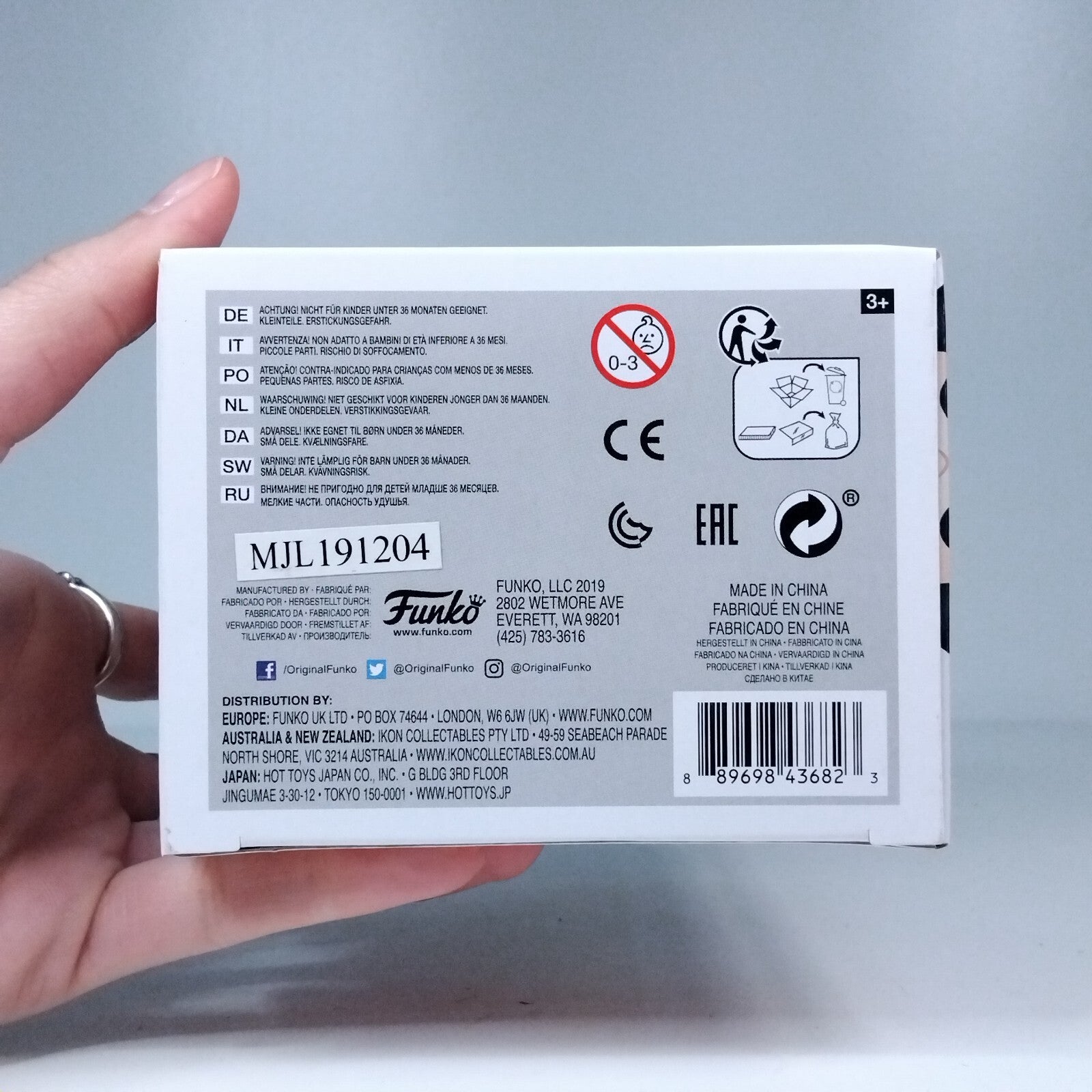 Funko Pop! Animation Flintstones Betty Rubble Signed Rosie O'Donnell COA #697 WS