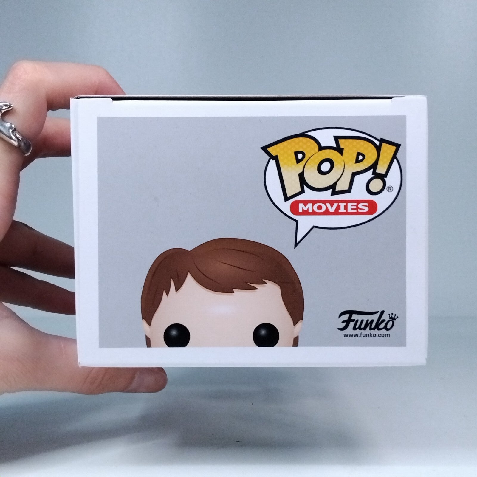 Funko Pop! Back to the Future Plutonium Marty McFly Signed Michael J Fox COA #49