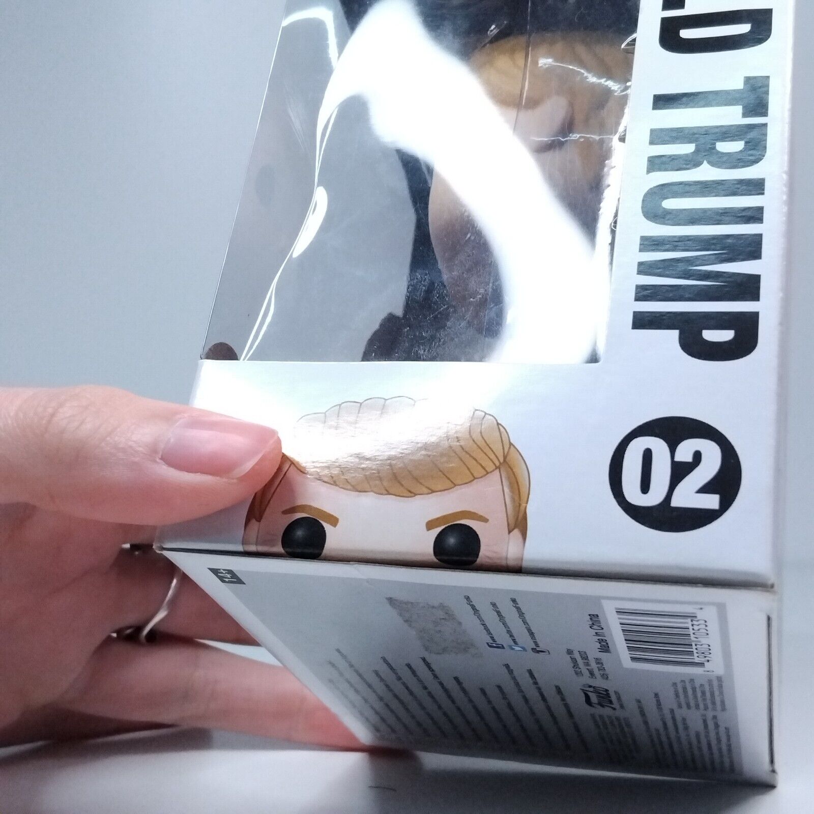 Funko Pop! The Vote Road to the Whitehouse Donald Trump #02 BOX & WINDOW DAMAGE