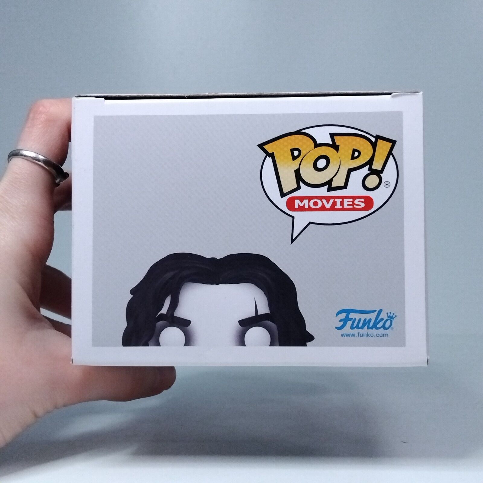 Funko Pop! Movies Horror The Crow Eric Draven Signed James O'Barr COA #1428