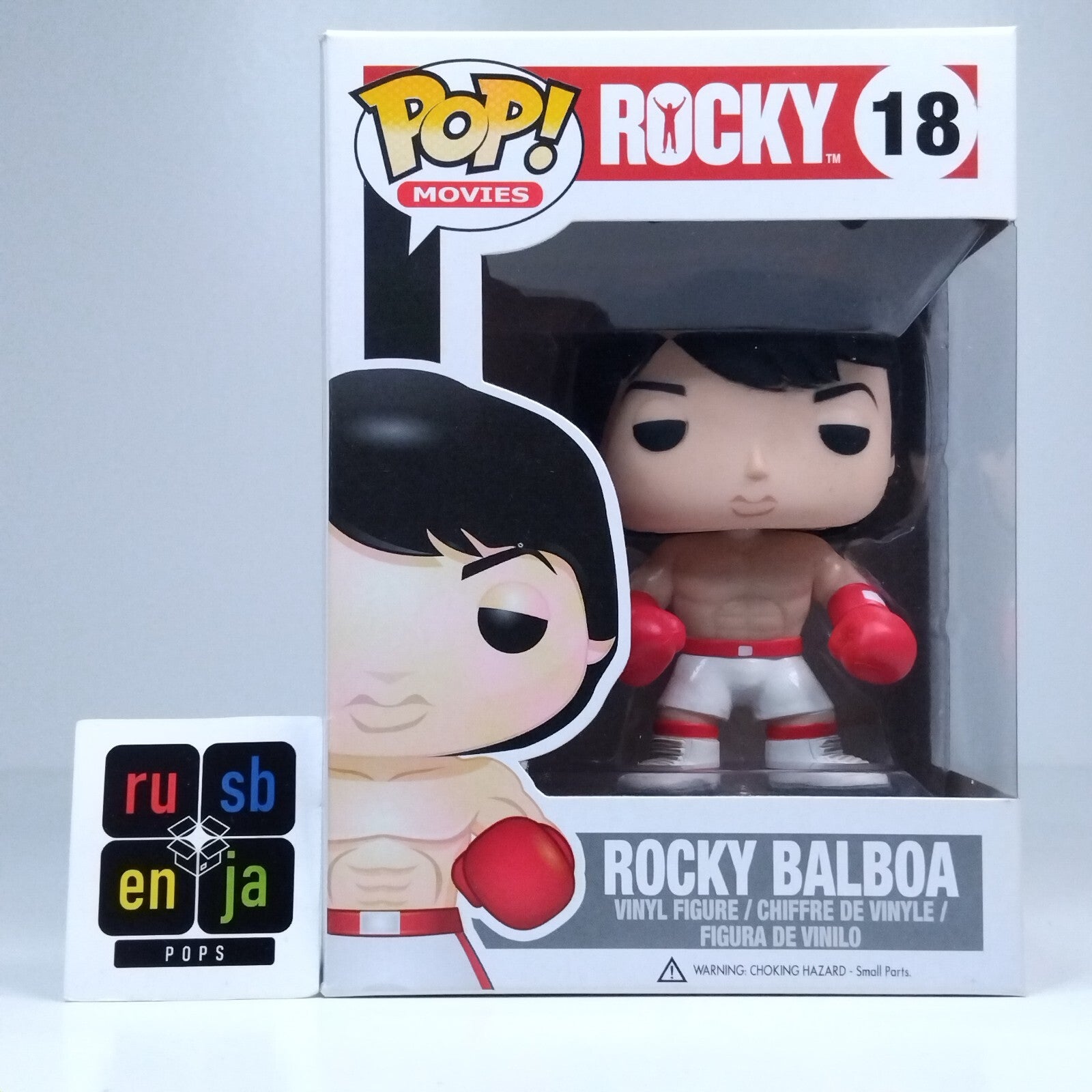 Funko Pop! Movies Rocky Balboa #18 BOX DAMAGE