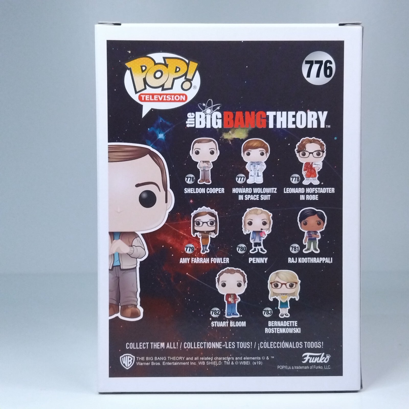 Funko Pop! TV Big Bang Young Sheldon Cooper Signed w/ CN Iain Armitage #776 WS