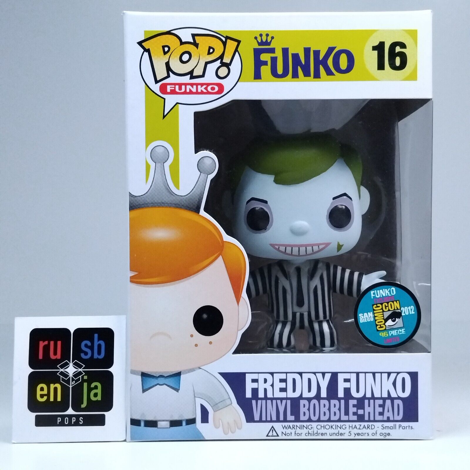 Funko Pop! Movies Horror Freddy Funko as Beetlejuice SDCC 96 Pcs #16