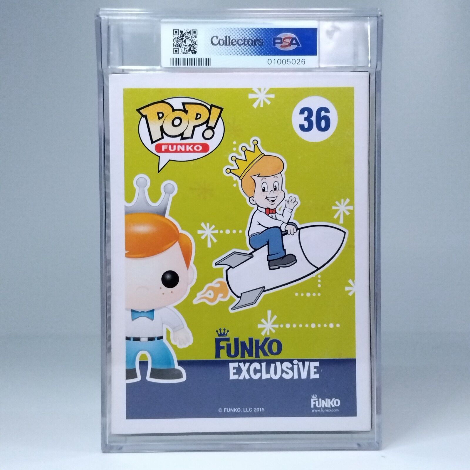 Funko Pop! Disney NBC Freddy Funko as Jack Skellington SDCC 196 Pcs PSA 8.5 #36
