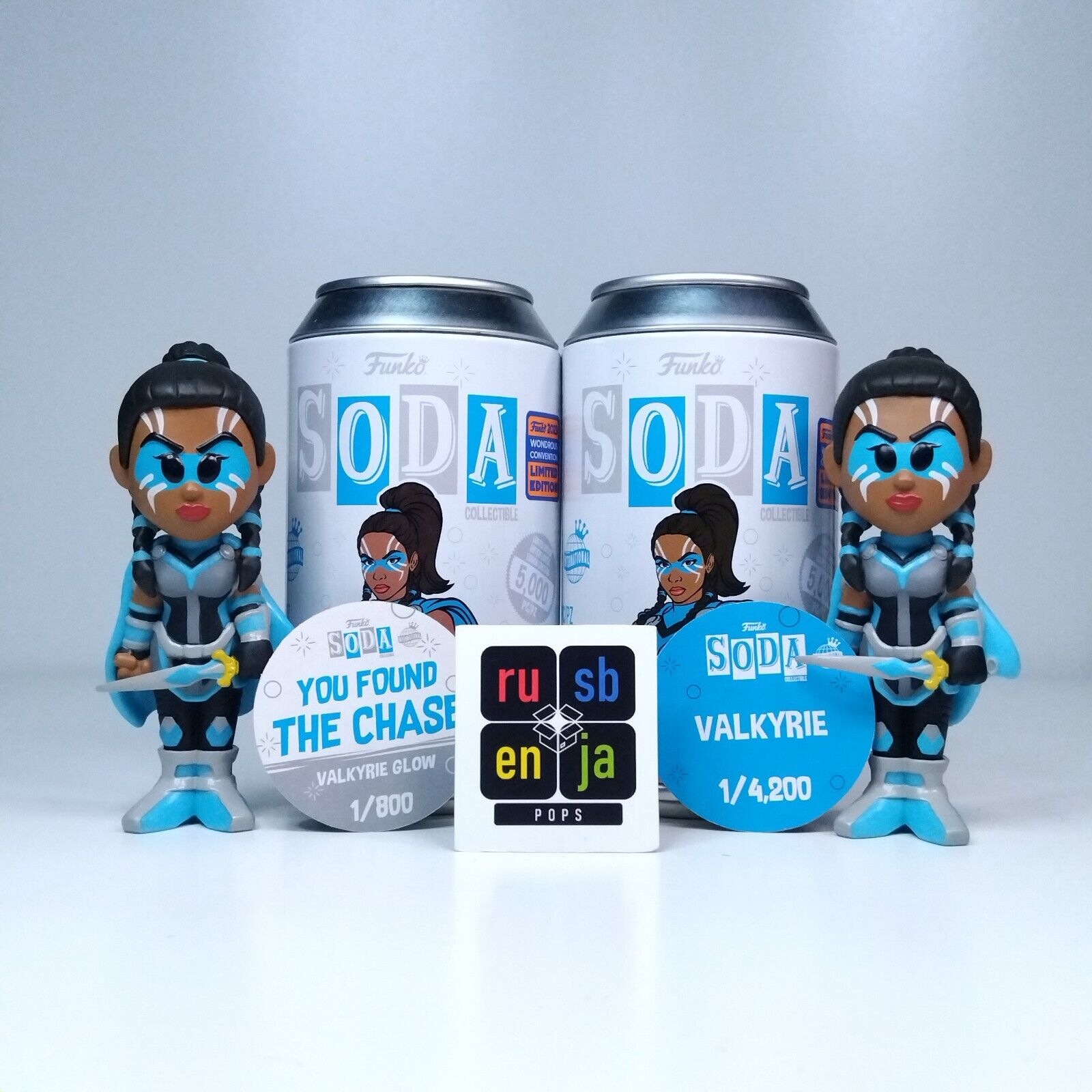 Funko Soda Marvel Valkyrie Common & Chase Set