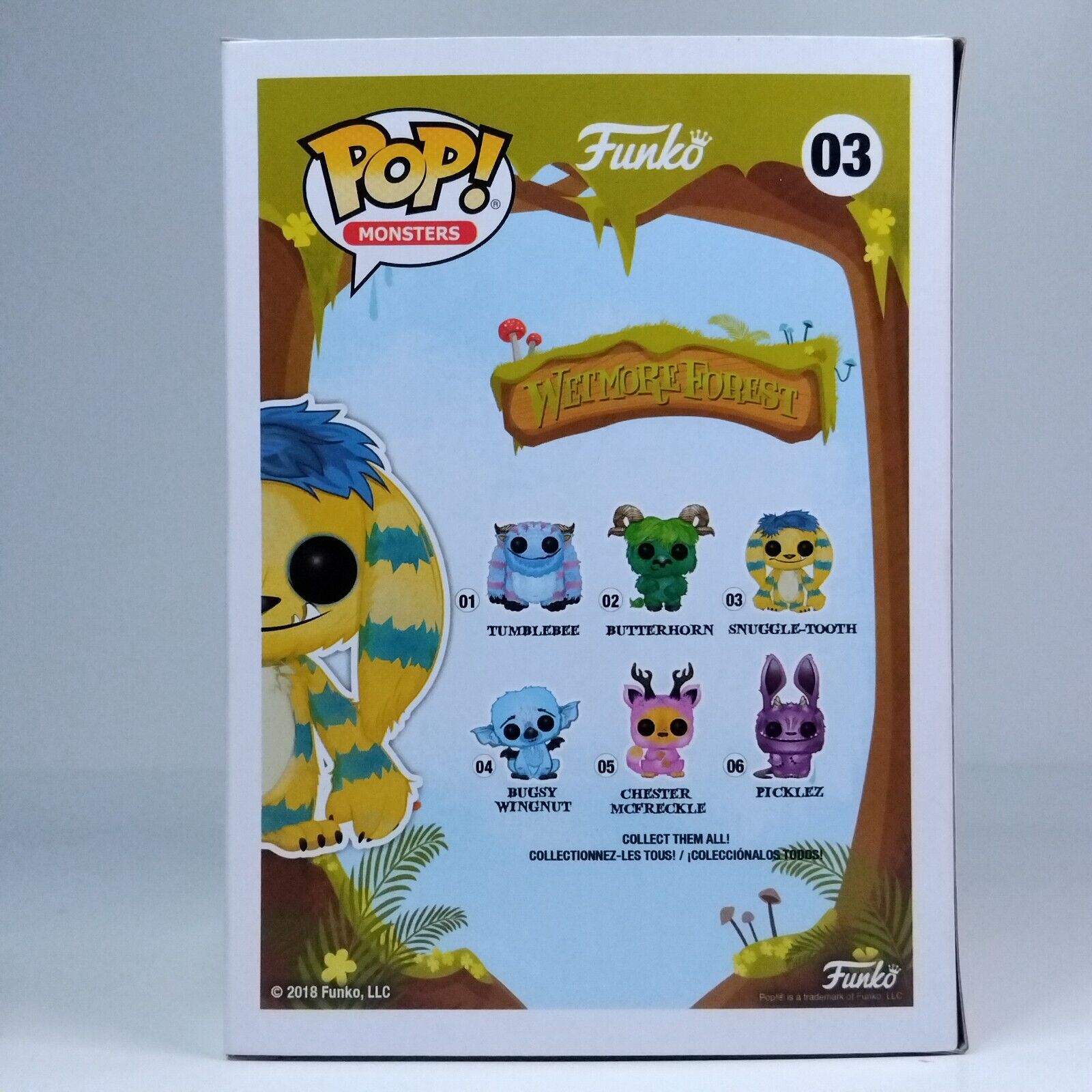 Funko Pop! Funko Monsters Snuggle-Tooth Spring Series #03