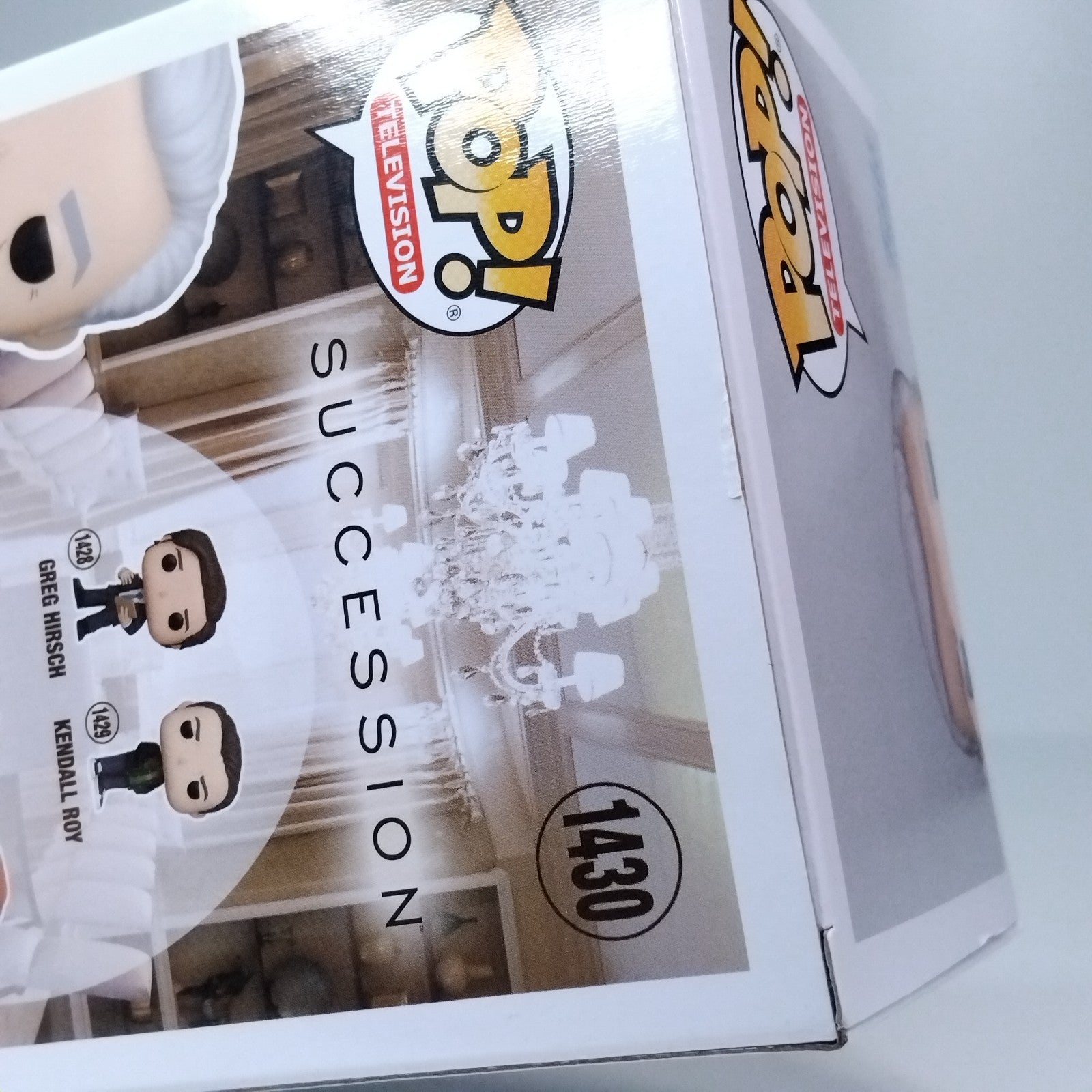 Funko Pop! TV Succession Logan Roy Signed & Quoted Brian Cox COA #1430