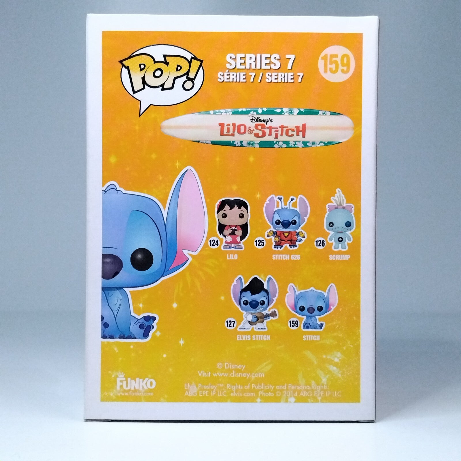 Funko Pop! Disney Lilo & Stitch - Stitch Flocked #159
