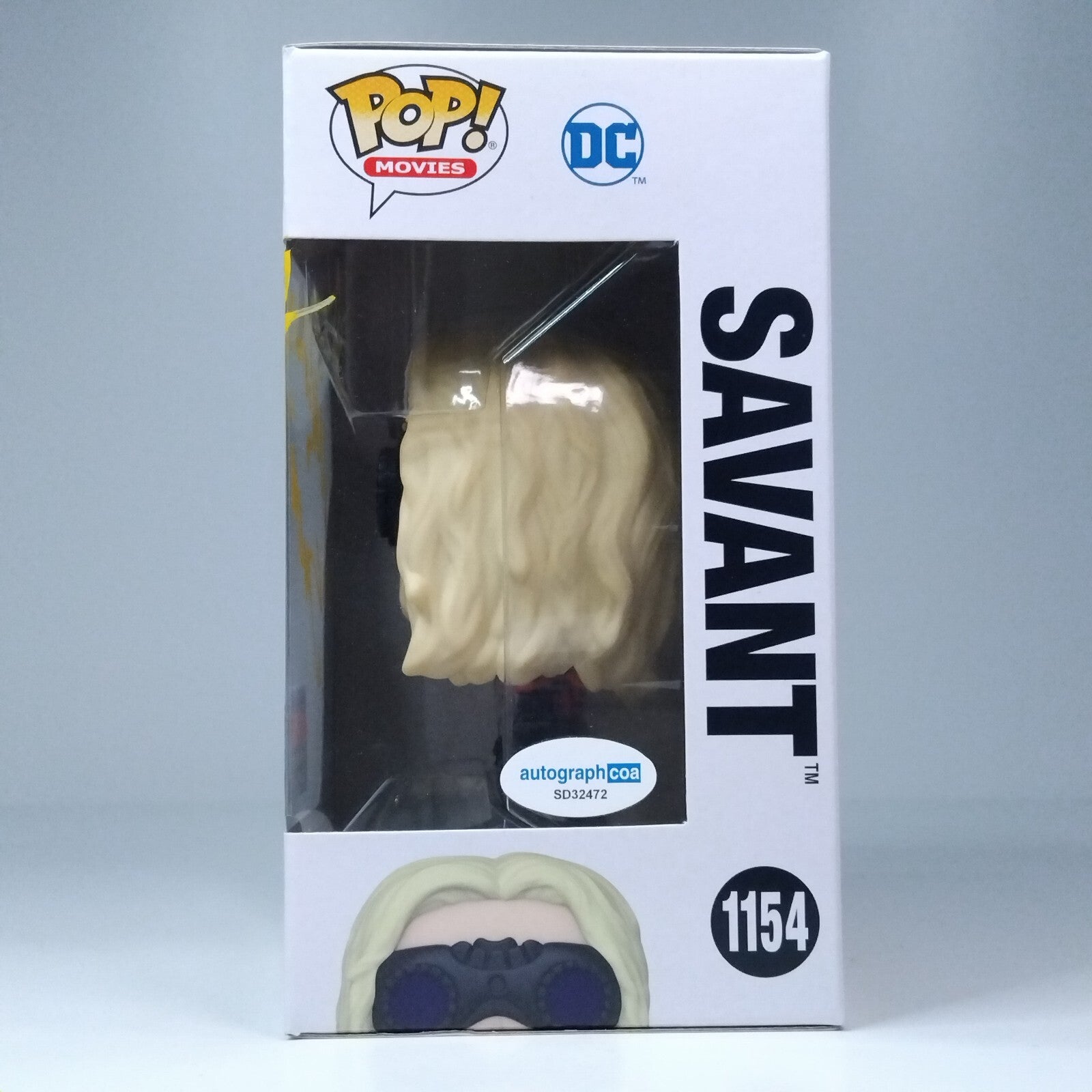 Funko Pop! DC Heroes The Suicide Squad Savant Signed Michael Rooker COA #1154