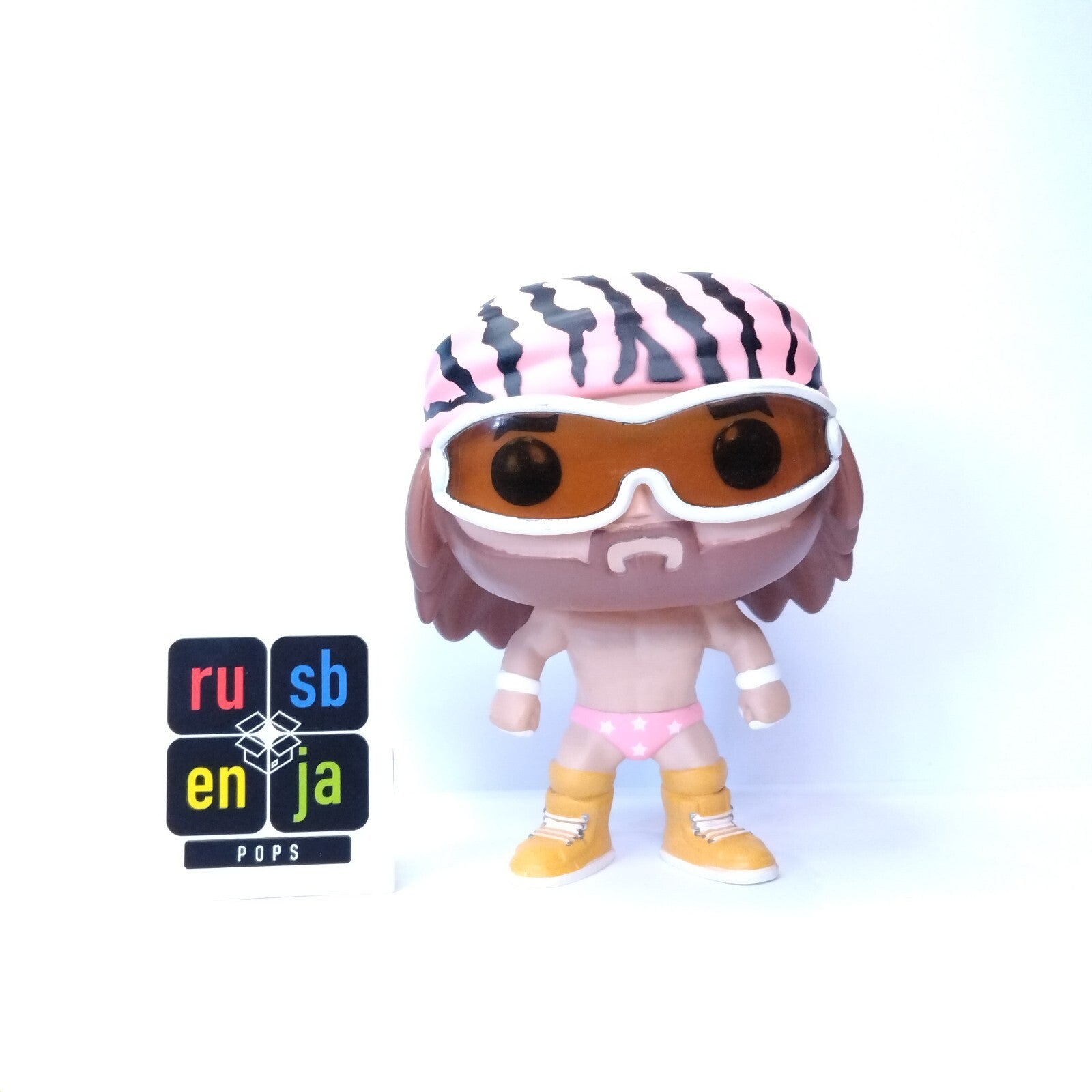 Funko Pop! WWE OOB Out of Box Randy Macho Man Savage Pink #10