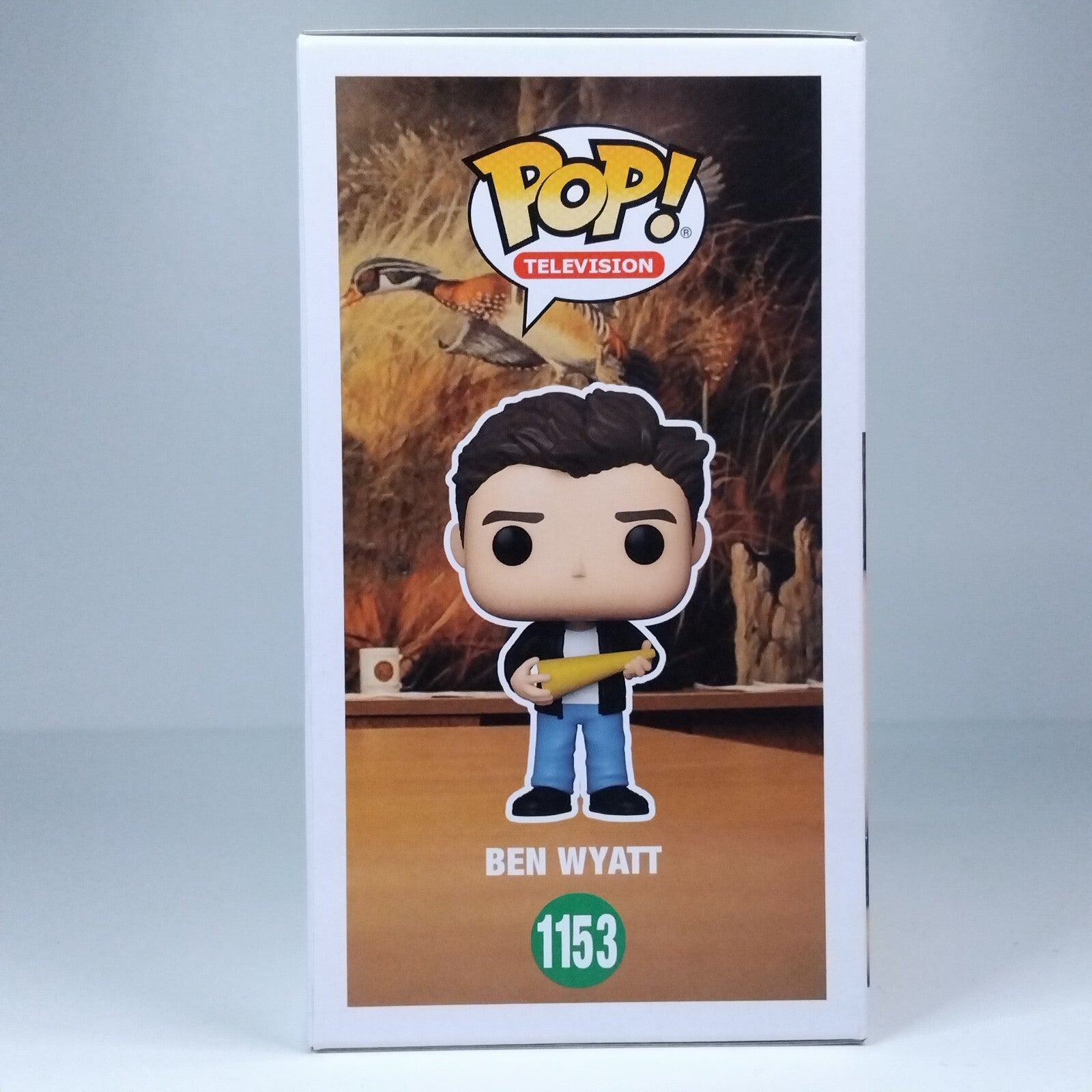 Funko Pop! TV - Parks and Recreation Ben Wyatt Signed Adam Scott COA #1153 WS