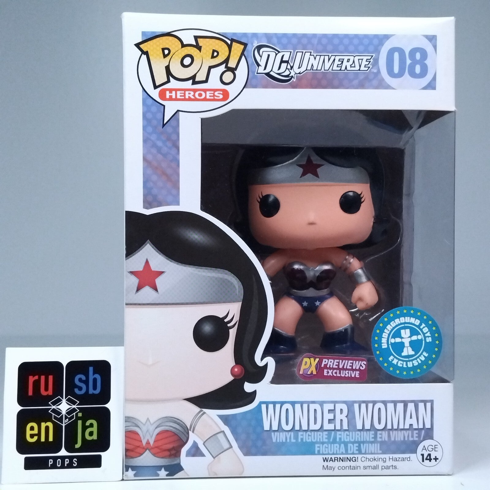 Funko Pop! DC Heroes Universe Wonder Woman PX Previews Exclusive #08