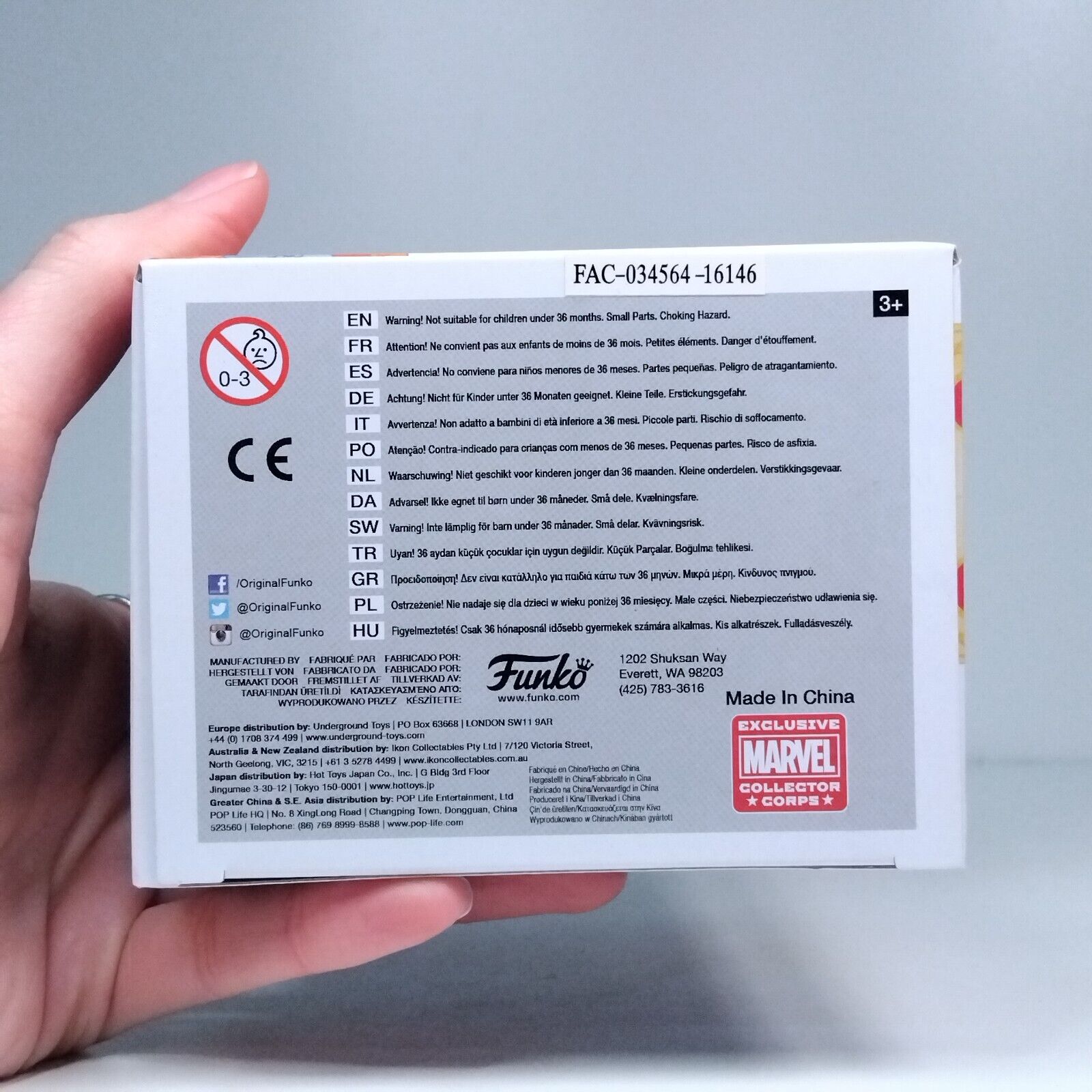 Funko Pop! Marvel Hobgoblin Collector Corps Exclusive #165