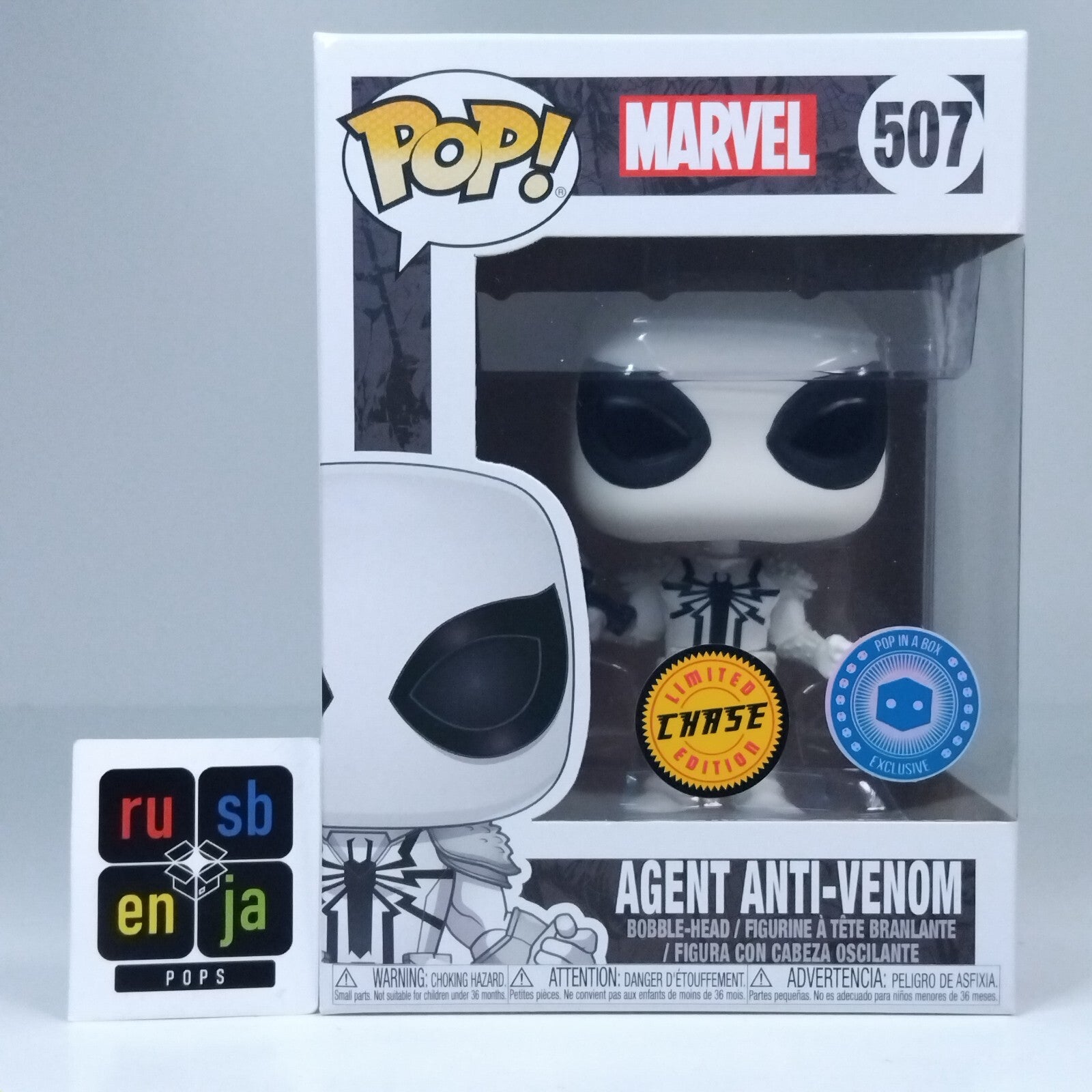 Funko Pop! Marvel Agent Anti-Venom Chase Edition #507