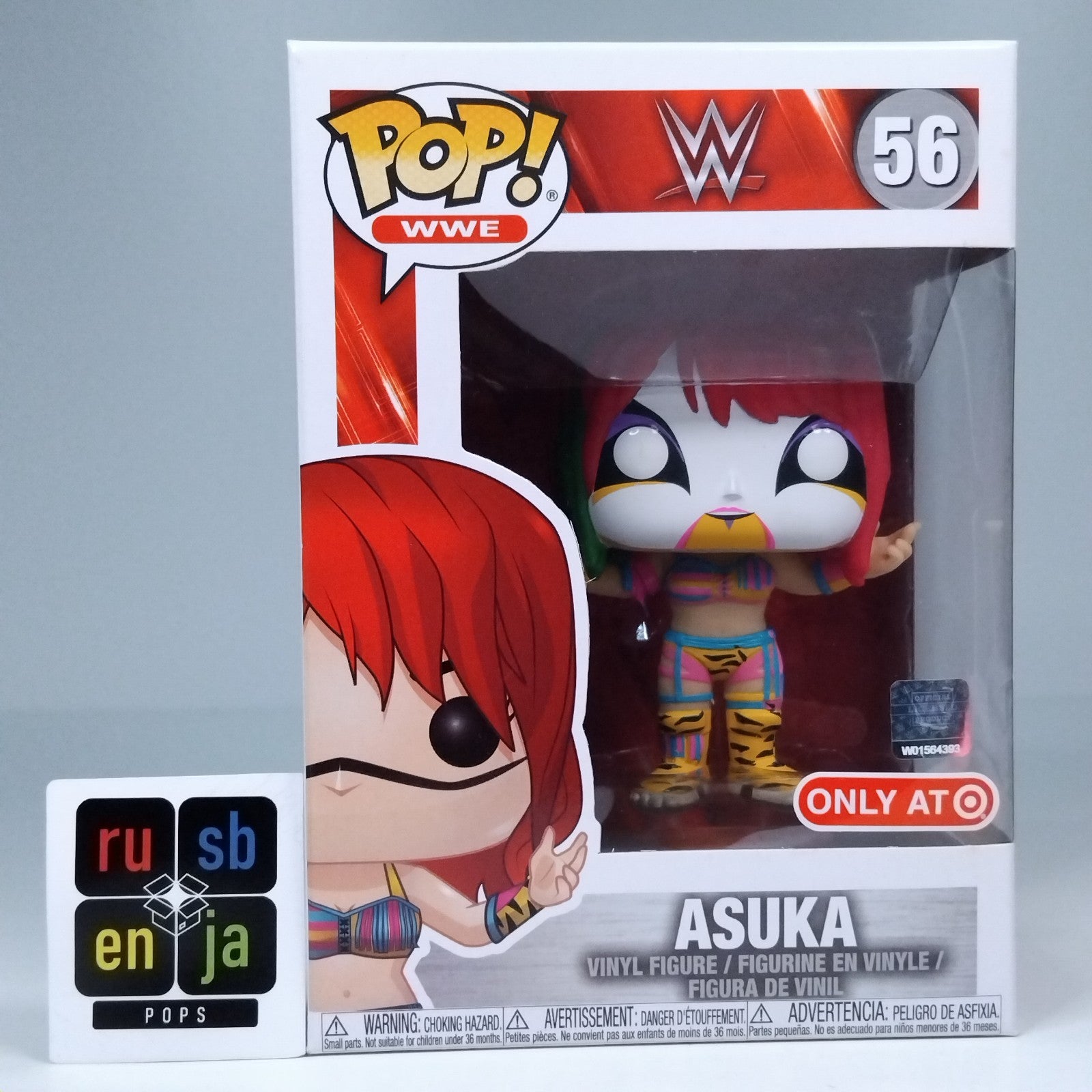 WWE FUNKO POP ASUKA 限定版 アスカ フィギュア Amazon.com: Funko Pop WWE: Asuka with White and Green Mask