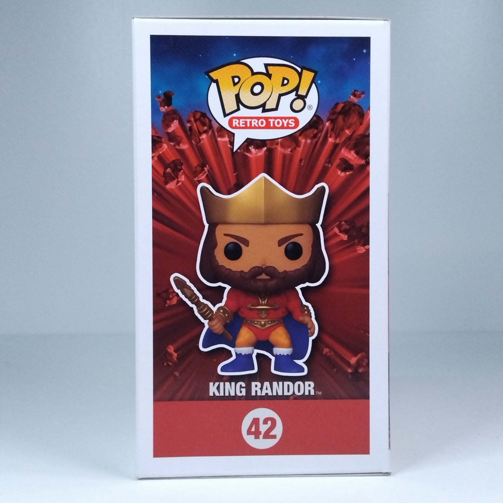 Funko Pop! MOTU Masters of Universe King Randor Signed James Purefoy #42 WS