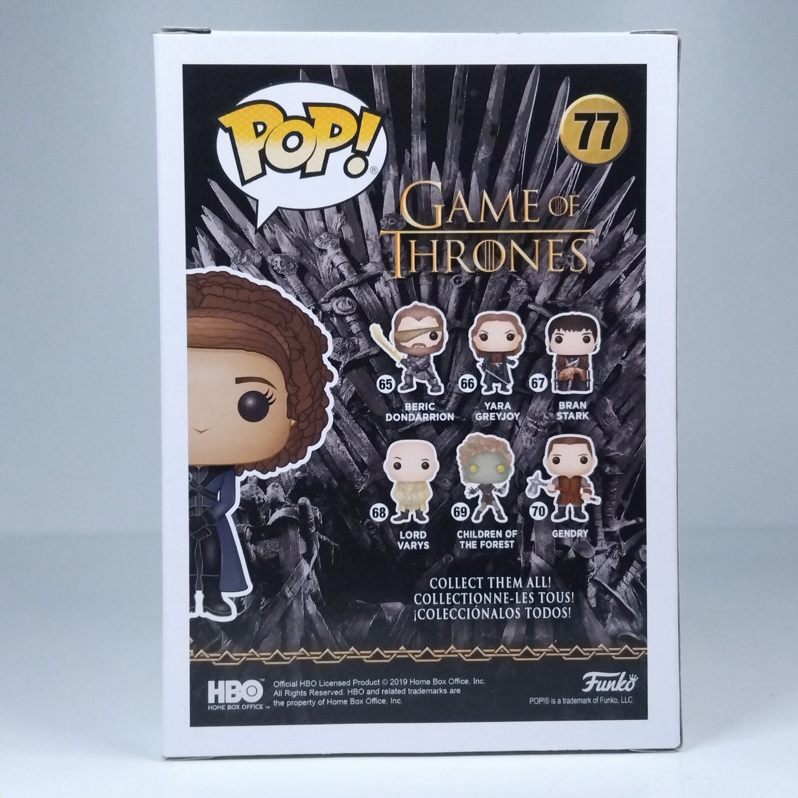 Funko Pop! TV - Game of Thrones Missandei Signed Nathalie Emmanuel COA #77 WS