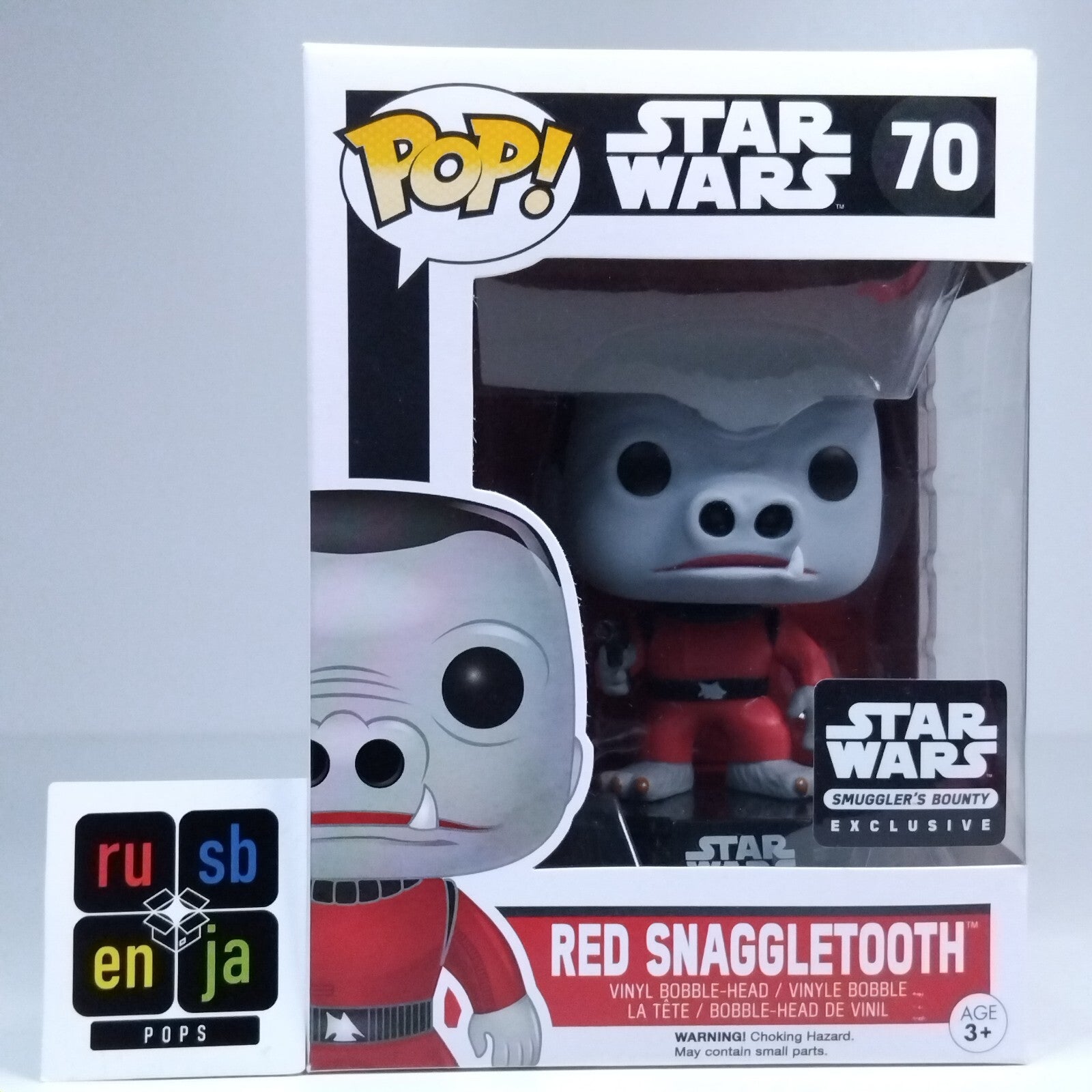 Funko Pop! Star Wars Red Snaggletooth Smuggler's Bounty Exclusive #70