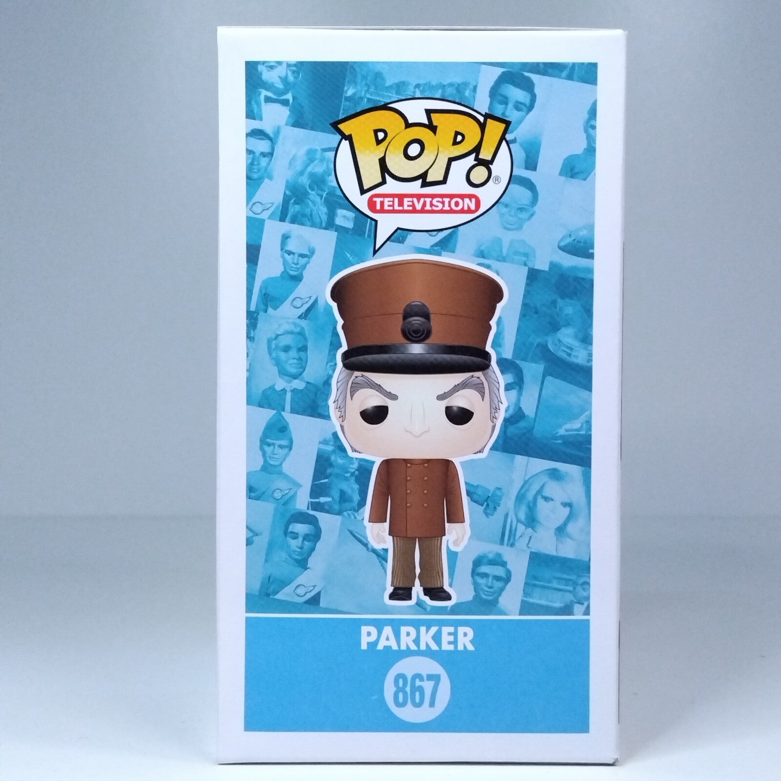 Funko Pop! TV Thunderbirds Parker Signed Ron Cook COA #867 WS