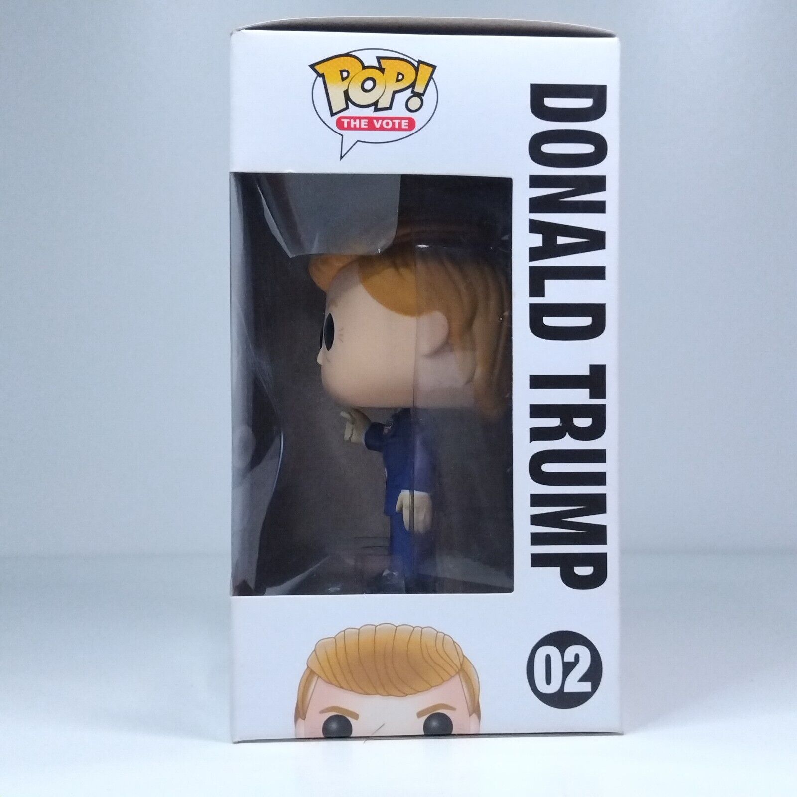 Funko Pop! The Vote Road to the Whitehouse Donald Trump #02 BOX & WINDOW DAMAGE